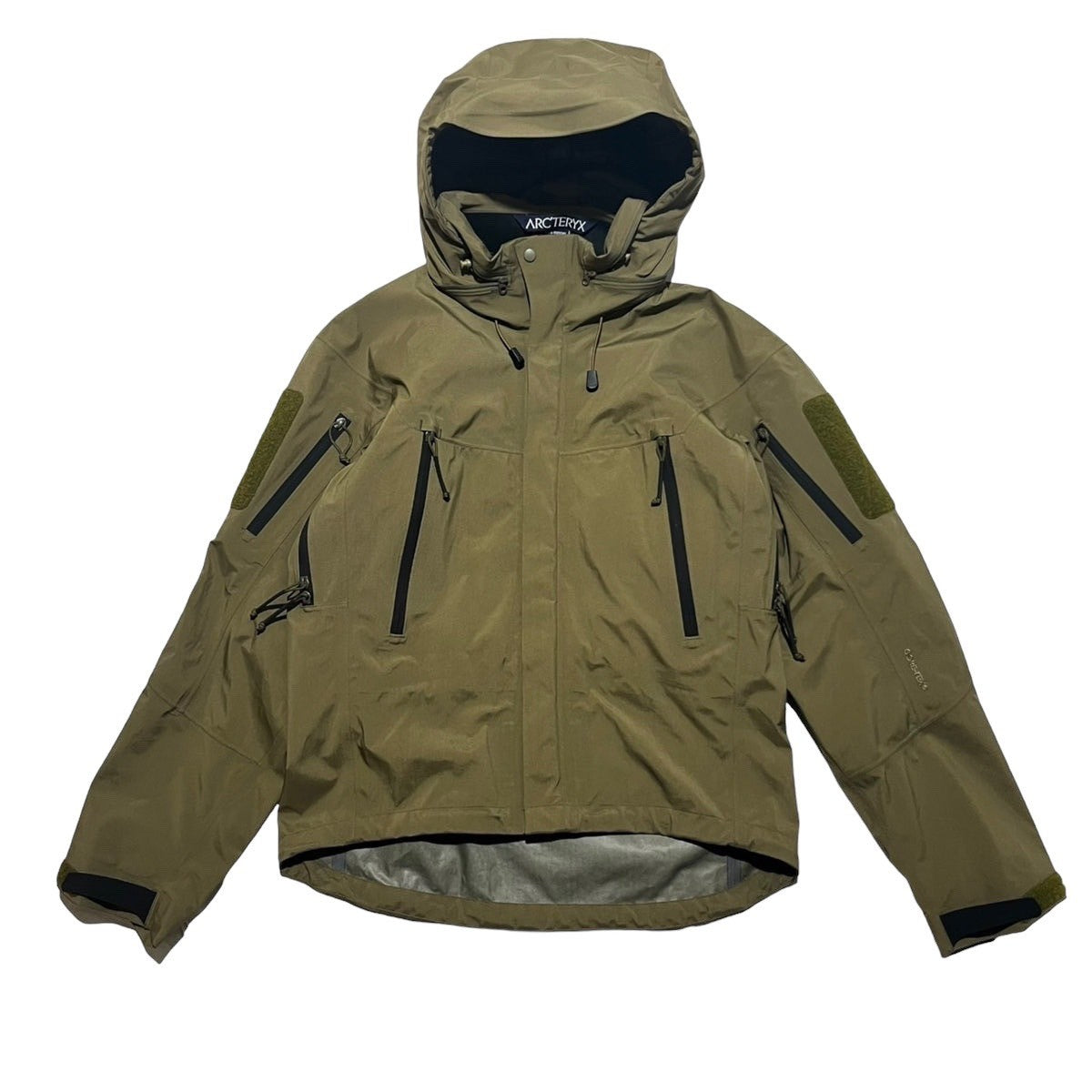 ARC'TERYX LEAF(アークテリクスリーフ) 00's GORE-TEX Alpha jacket GEN1 アルファ ジャケット マウンテンパーカー 3161 S カーキ 軍用規格 ミリタリー カナダ製
