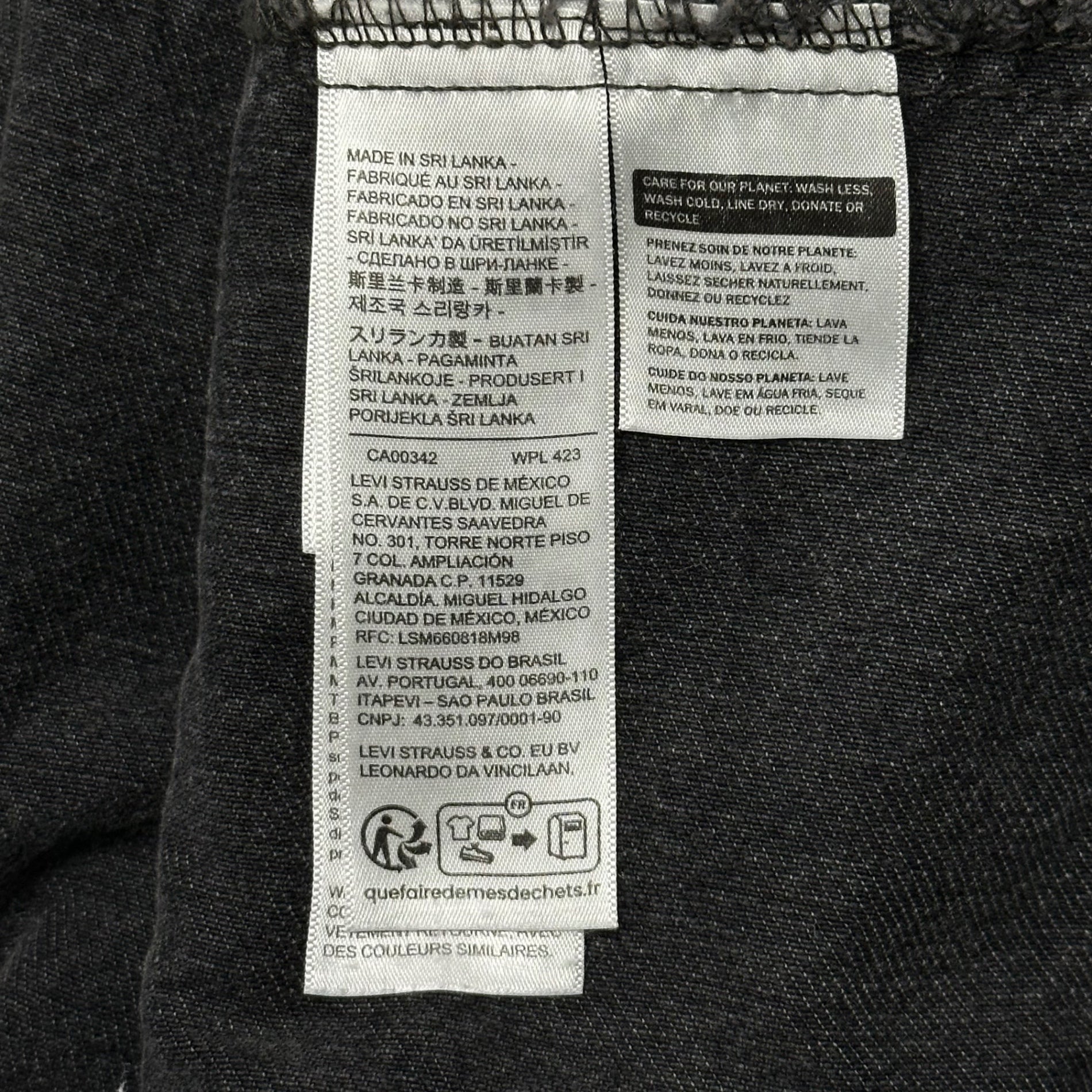 Levi's(リーバイス) TRUCKER JACKET ブラック デニム トラッカー ジャケット A1743-0044 S ブラック 90S 復刻