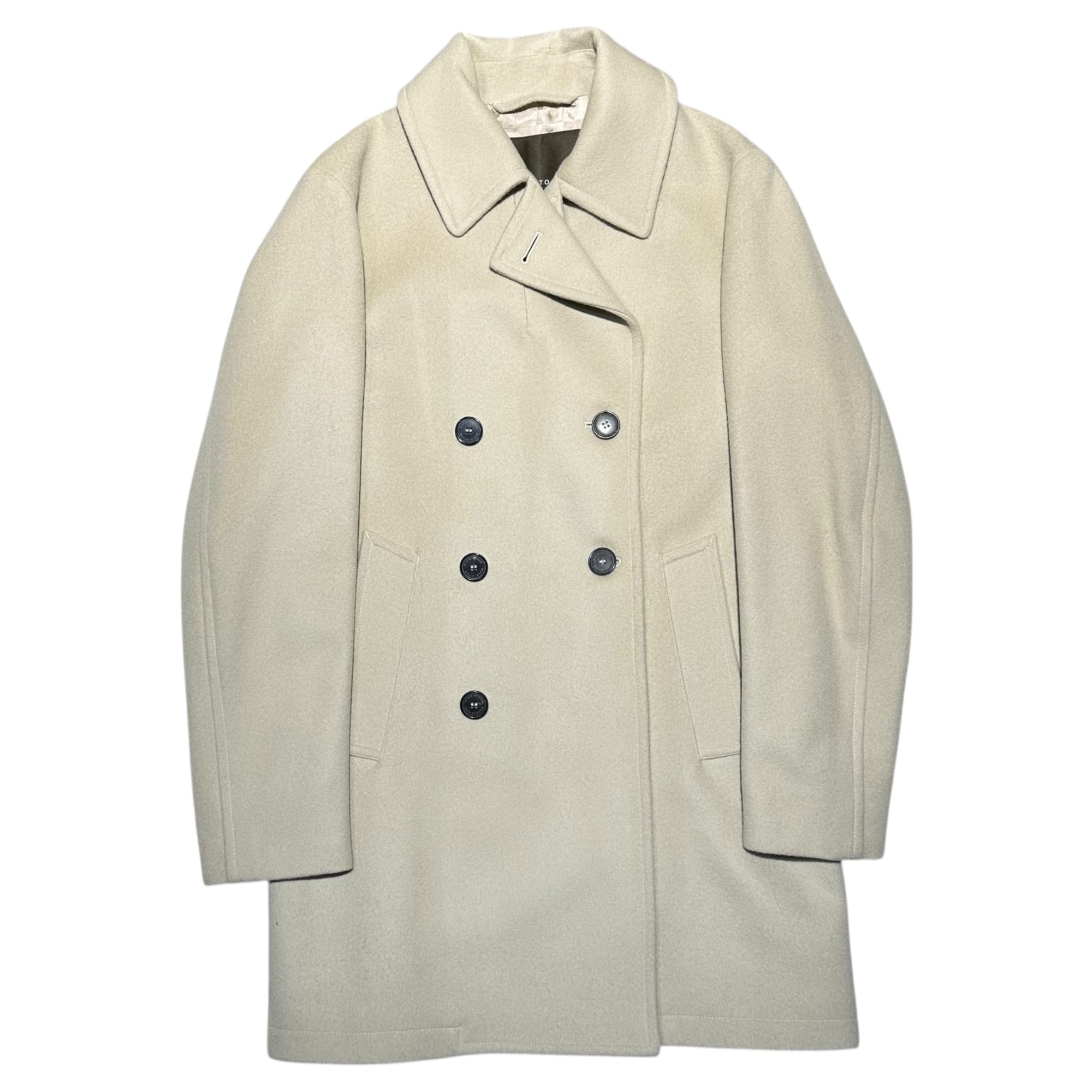 MACKINTOSH(マッキントッシュ) Melton Double Half Coat メルトン ダブル ハーフ コート 38(M程度) アイボリー