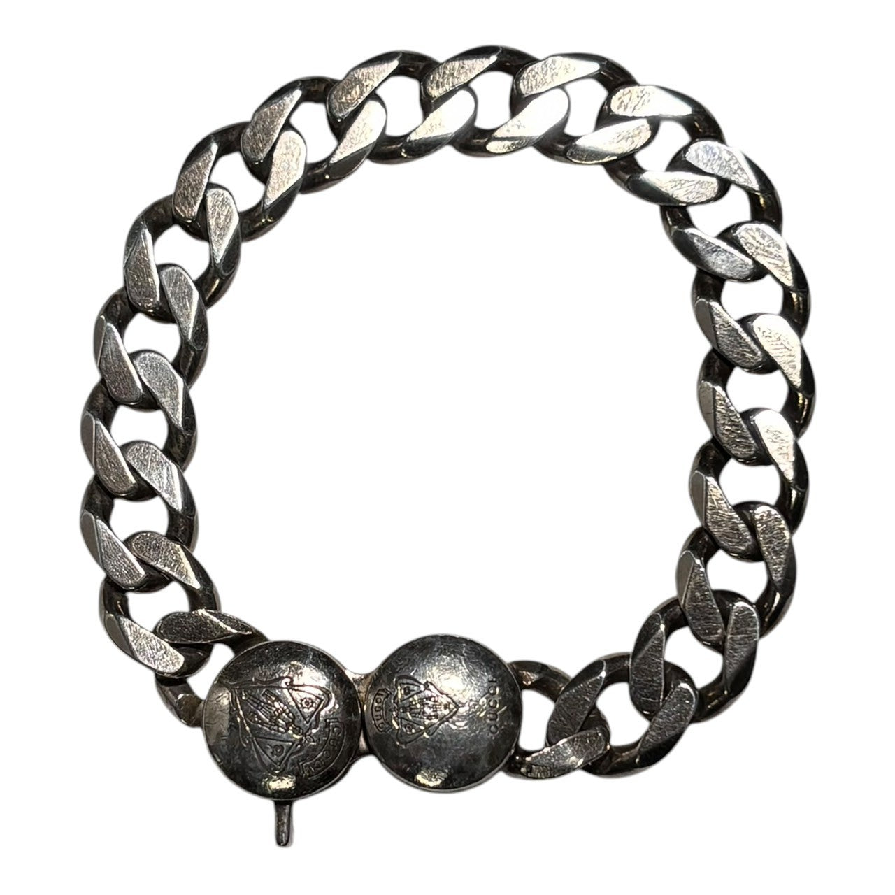GUCCI(グッチ) 925 silver kihira chain bracelet ヴィンテージ 喜平 チェーン ブレスレット シルバー