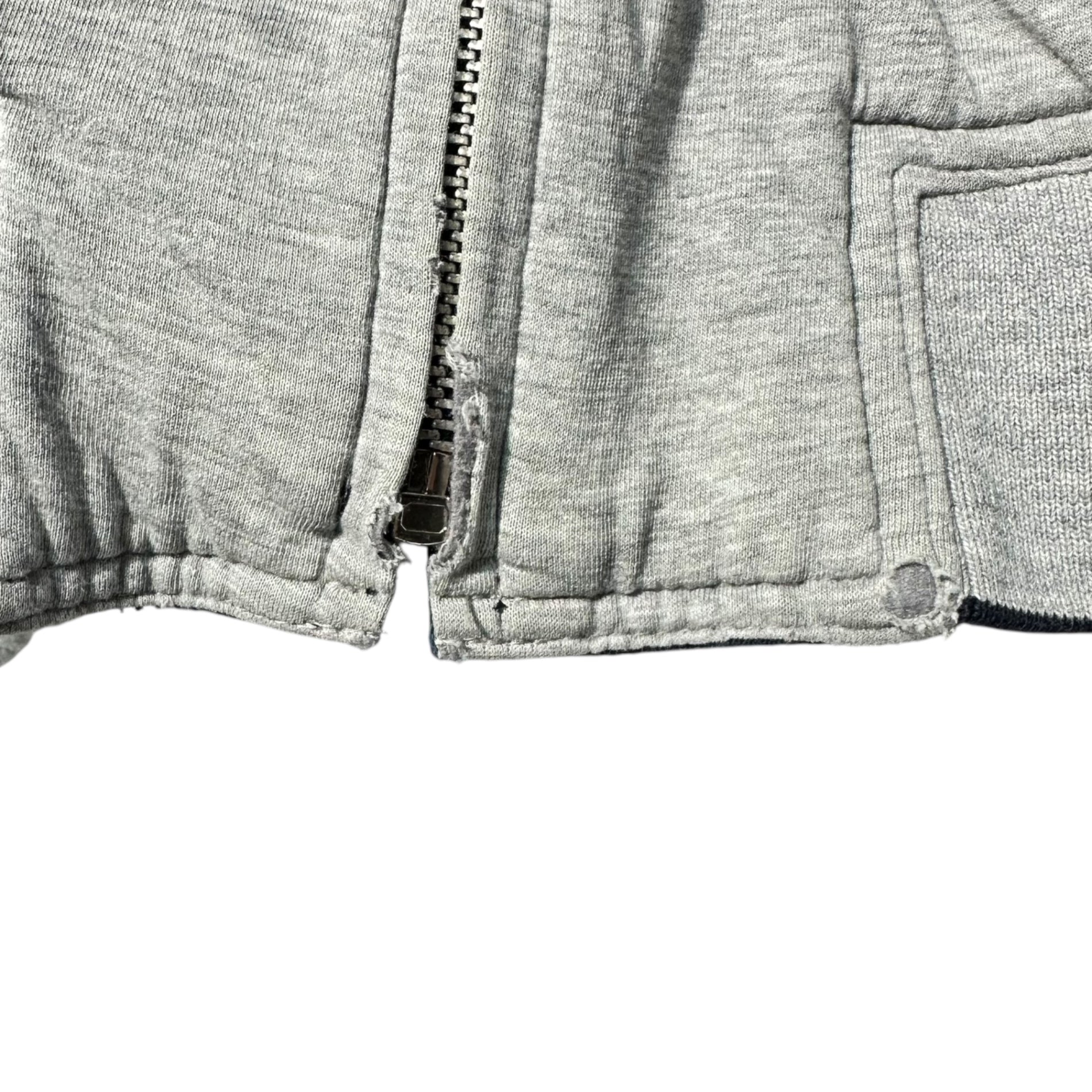 i.s. ISSEY MIYAKE(アイエス イッセイミヤケ) 90's logo reversible hooded blouson 90年代 ロゴ リバーシブル フーデッド ブルゾン IS31-FC007 M(XS~S程度) グレー×ネイビー