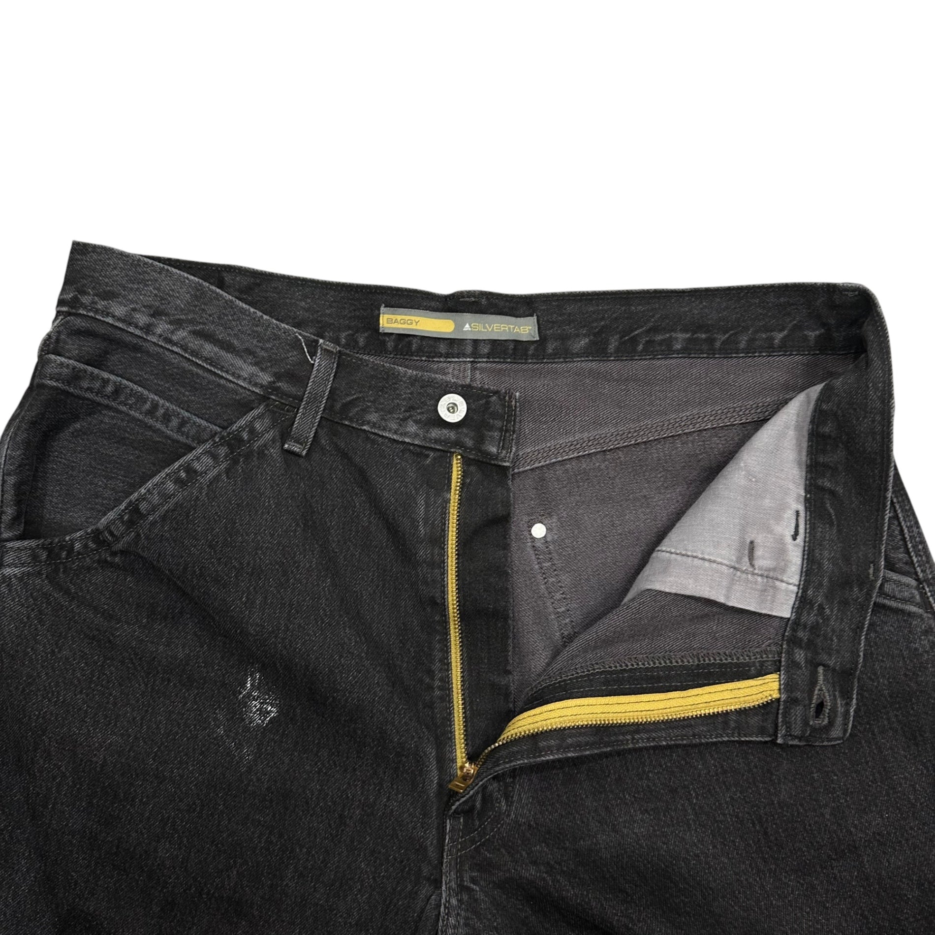 Levi's(リーバイス) SILVERTAB Baggy Carpenter Pants シルバータグ バギー カーペンター パンツ PC9-A7489-0001 W36 L30 ブラック