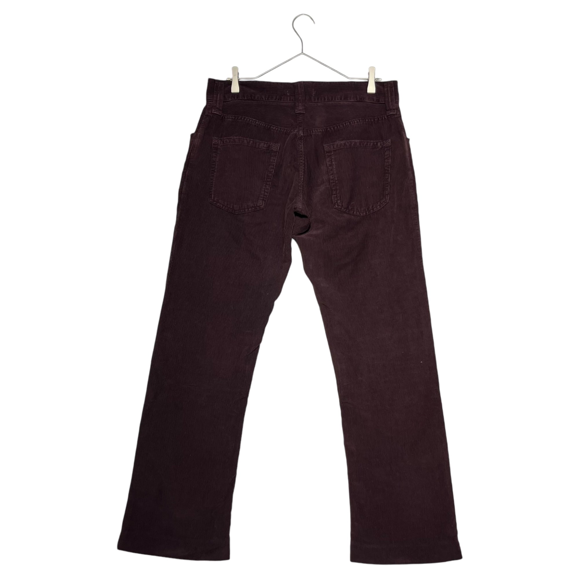 DOLCE&GABBANA(ドルチェ&ガッバーナドルガバ) Corduroy pants コーデュロイ パンツ G3039D G8306 46(M程度) パープル