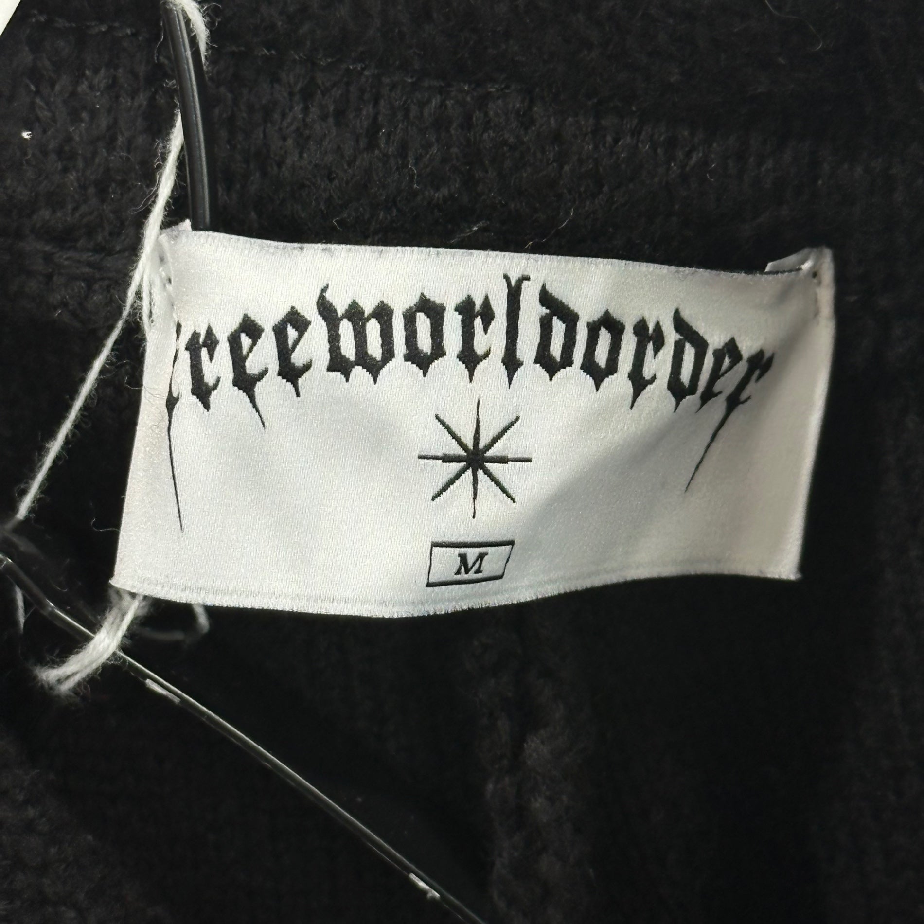 free world order (フリーワールドオーダー) sweat shorts Bore switching スウェット ハーフ パンツ ボア 切替 参考定価19580円 FV23SU-SP002 M ブラック ショーツ