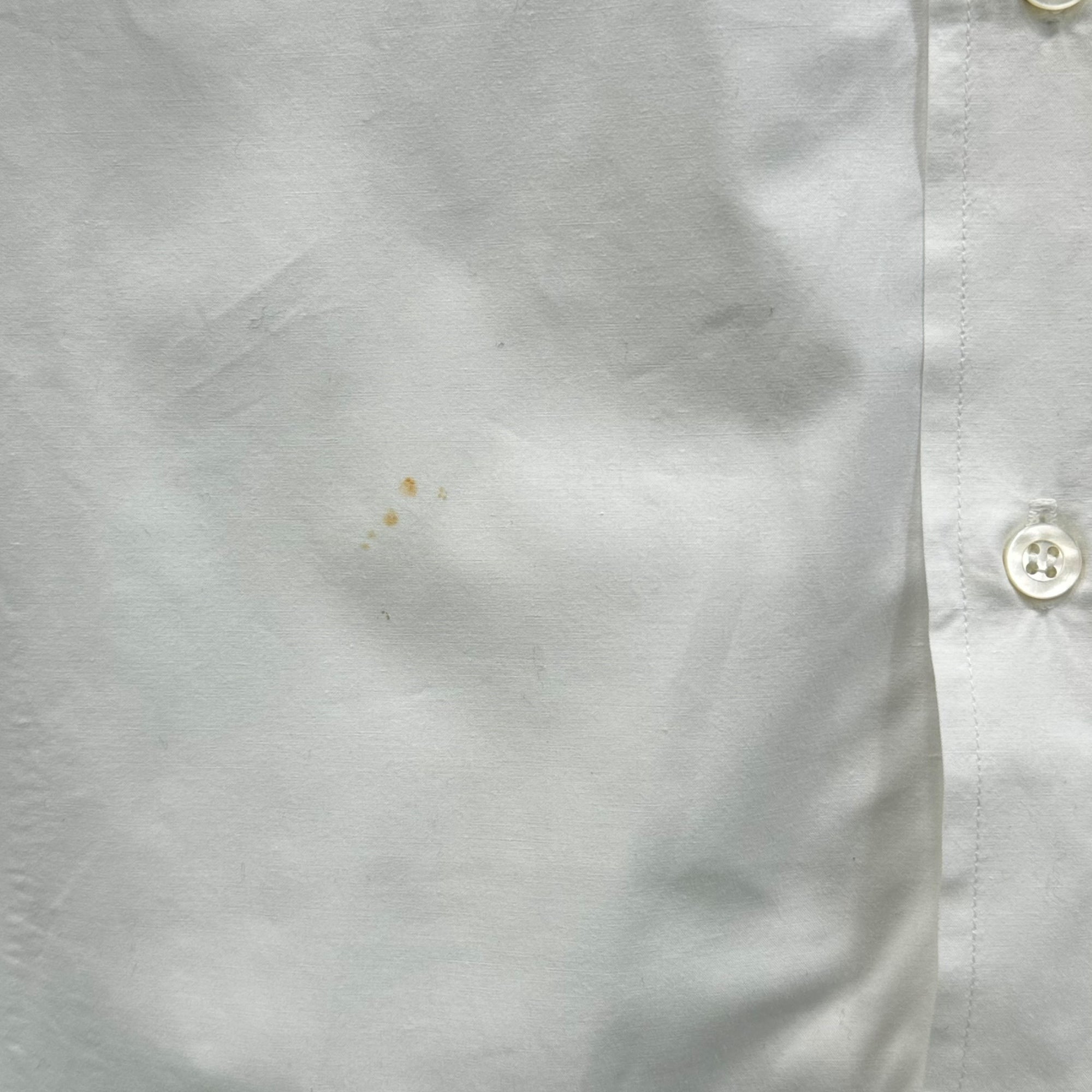 Y's for men(ワイズフォーメン) 90's Basic Cotton L/S Shirt 90年代 ベーシック コットン 長袖 シャツ MN-B80-056 2(M程度)【小さめな作りです】 ホワイト