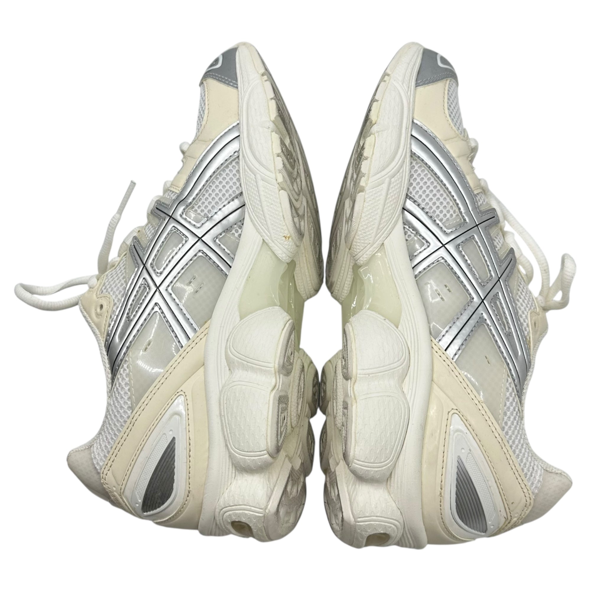 asics×WIND AND SEA(アシックス×ウィンダンシー) Gel-Nimbus 9 "White/Pure Silver" ゲルニンバス 9 1201A801-100 27cm ホワイト×アイボリー ローカット スニーカー コラボ