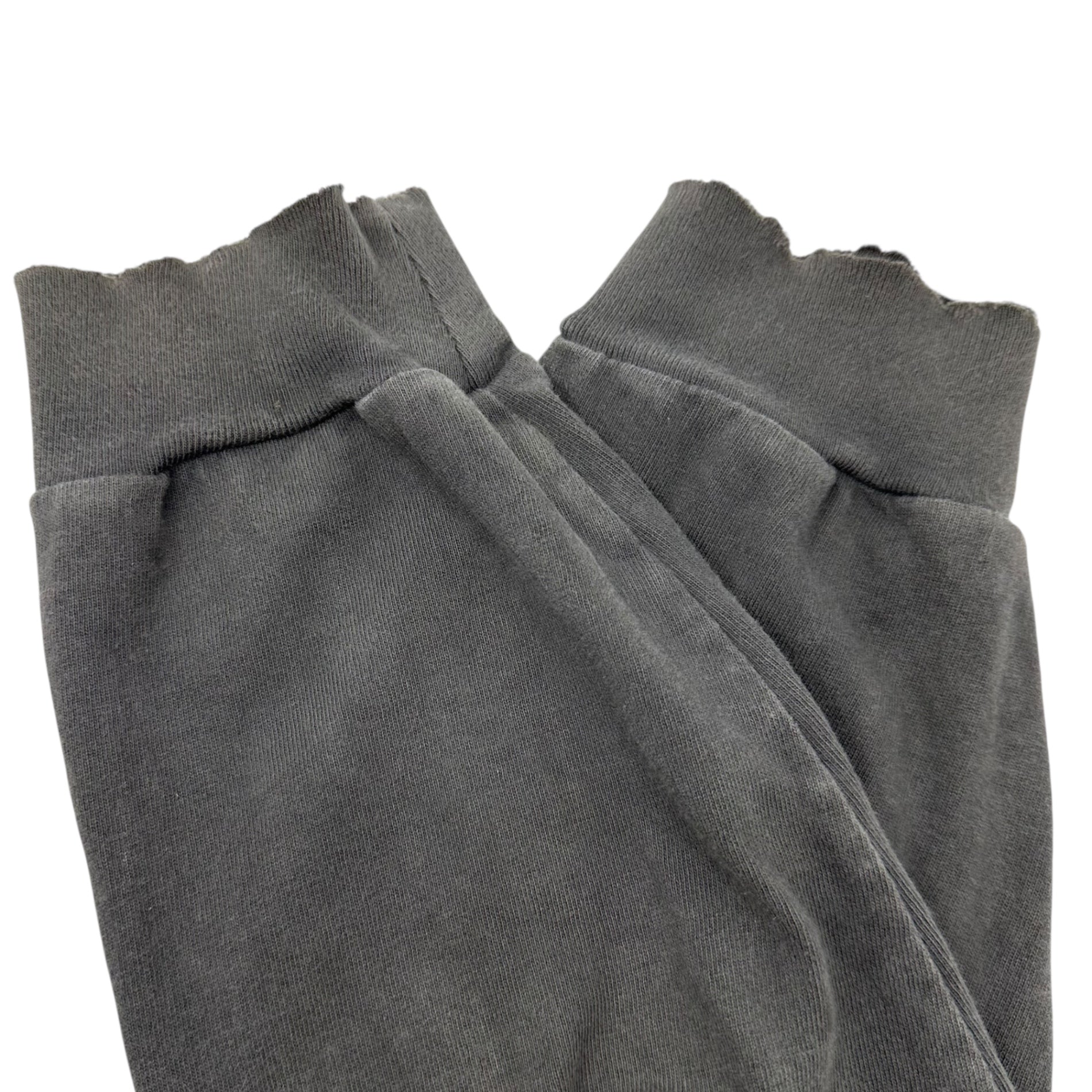 SAINT MICHAEL(セントマイケル) 22AW ×河村康輔 KMR LS TEE - $ BLACK ヴィンテージ 加工 ドル プリント 長袖 Tシャツ SM-A22-0000-083 XL ブラック ロンT カットソー