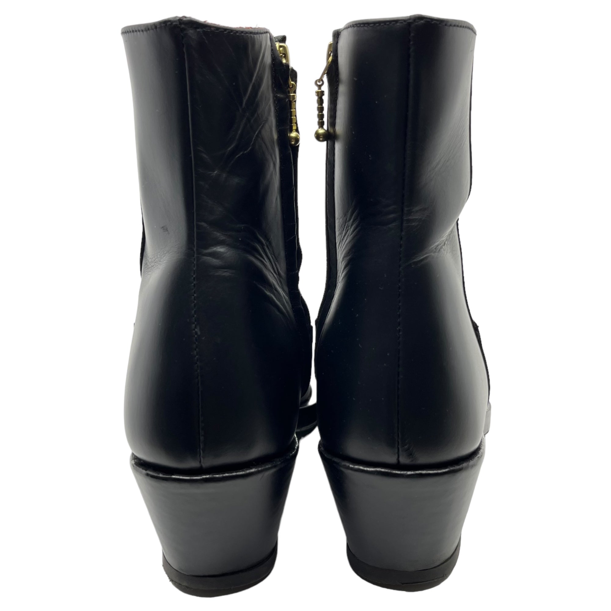 ERNEST W. BAKER(アーネストダブルベーカー) WESTERN BOOTS ウエスタン ブーツ 41(26~26.5cm程度) ブラック COVERRED HEEL