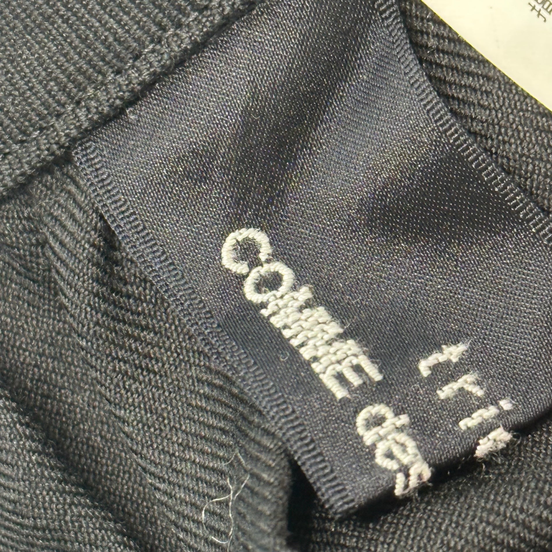 tricot COMME des GARCONS(トリココムデギャルソン) 09SS Wool Tencel Tiered Skirt ウール テンセル ティアード スカート TC-S002 M ブラック AD2008