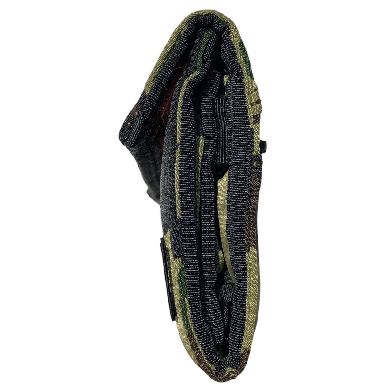 A BATHING APE × PORTER(アベイシングエイプ×ポーター) Nylon camouflage long wallet ナイロン カモフラ長財布 カーキ×ブラック×ブラウン