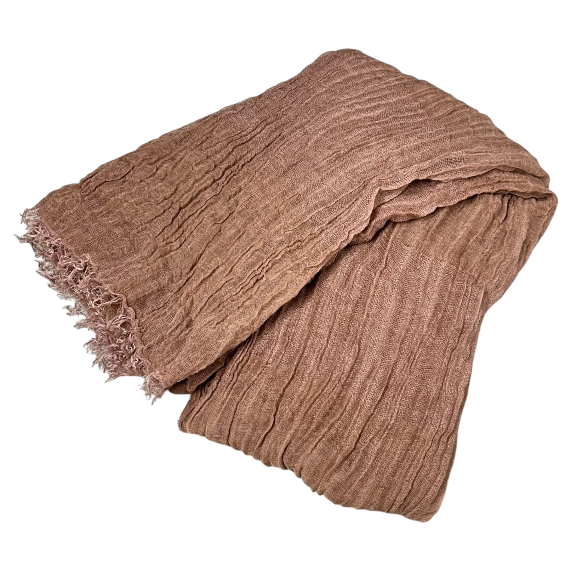 Faliero Sarti(ファリエロサルティ) キャメル シルク ストール ショール マフラー ライトピンク イタリア製