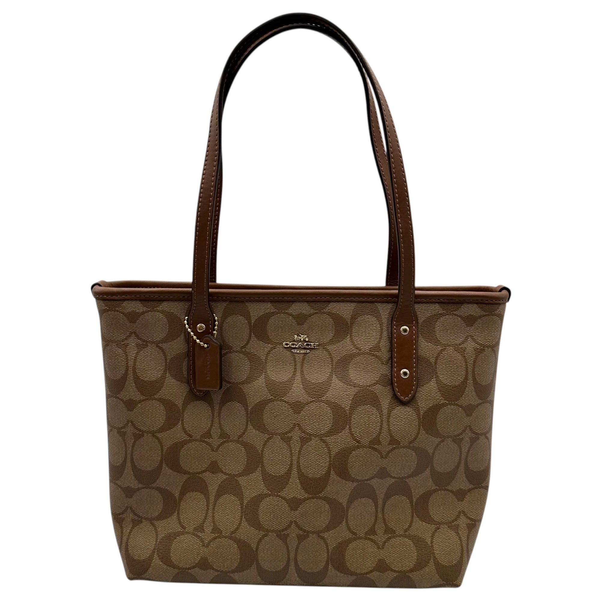 COACH(コーチ) Signature Mini Tote Bag シグネチャー ミニ トート バッグ F29500 ベージュ