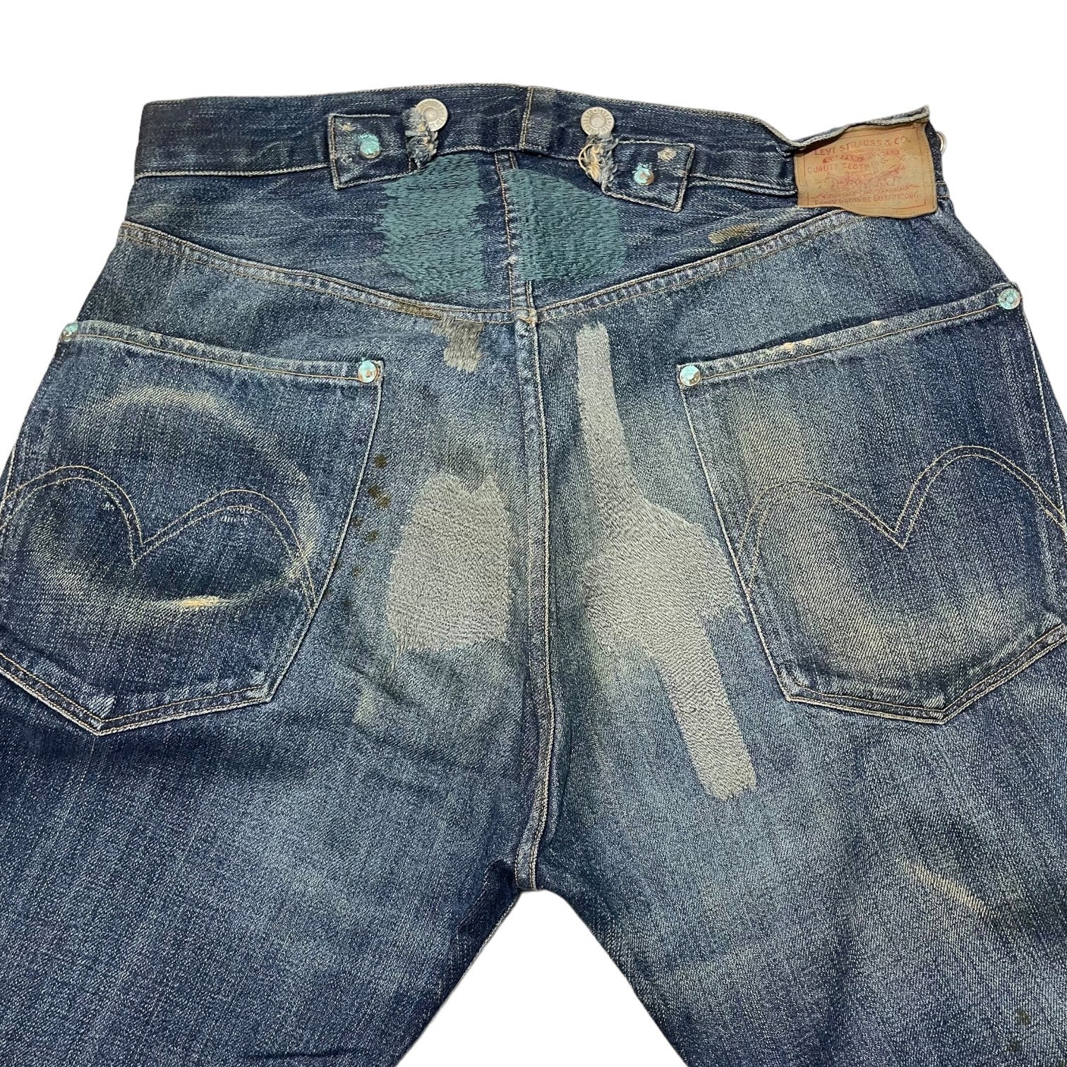 LEVI'S VINTAGE CLOTHING(リーバイスビンテージクロージング) 1901s 501XX INDIGO IMMORTAL デニム パンツ W32 インディゴ 世界1010本限定 シリアルナンバー入り 1901年モデル