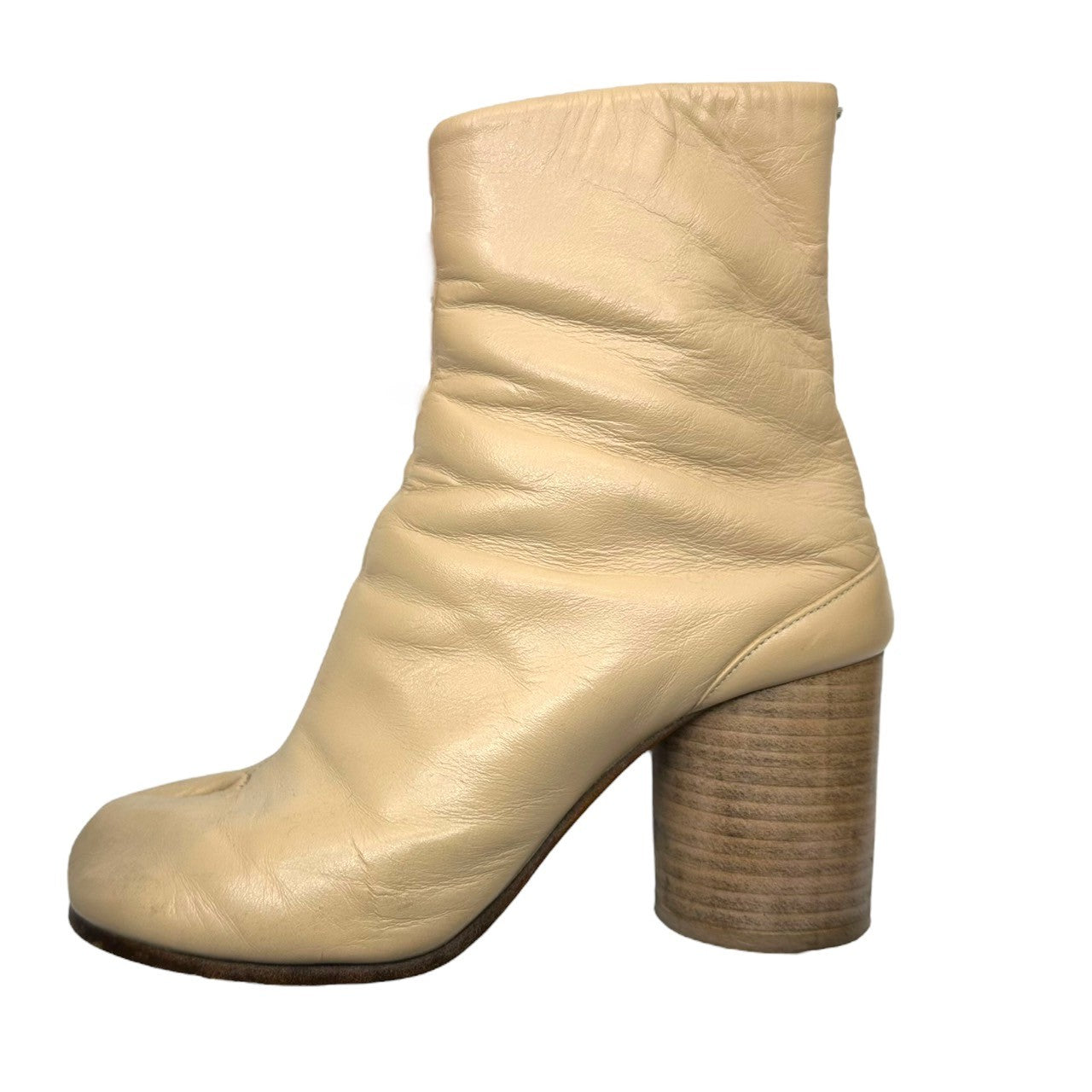 MAISON MARGIELA(メゾンマルジェラ) TABI BOOTS 足袋 ブーツ ヒール タビ 36(23.0cm程度) ベージュ 箱付