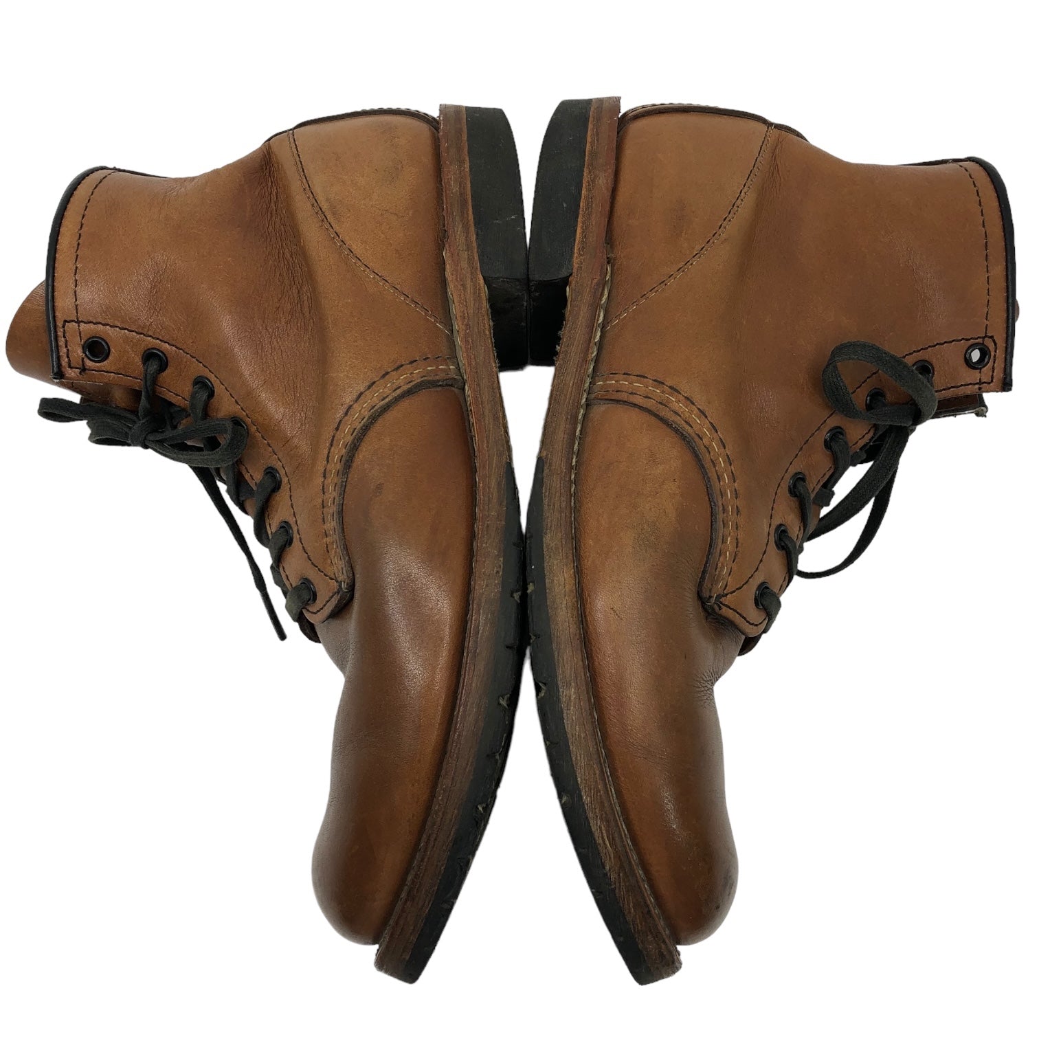 REDWING(レッドウィング) Beckman ベックマン ワーク ブーツ 9016 26.5cm ブラウン レースアップ レザー