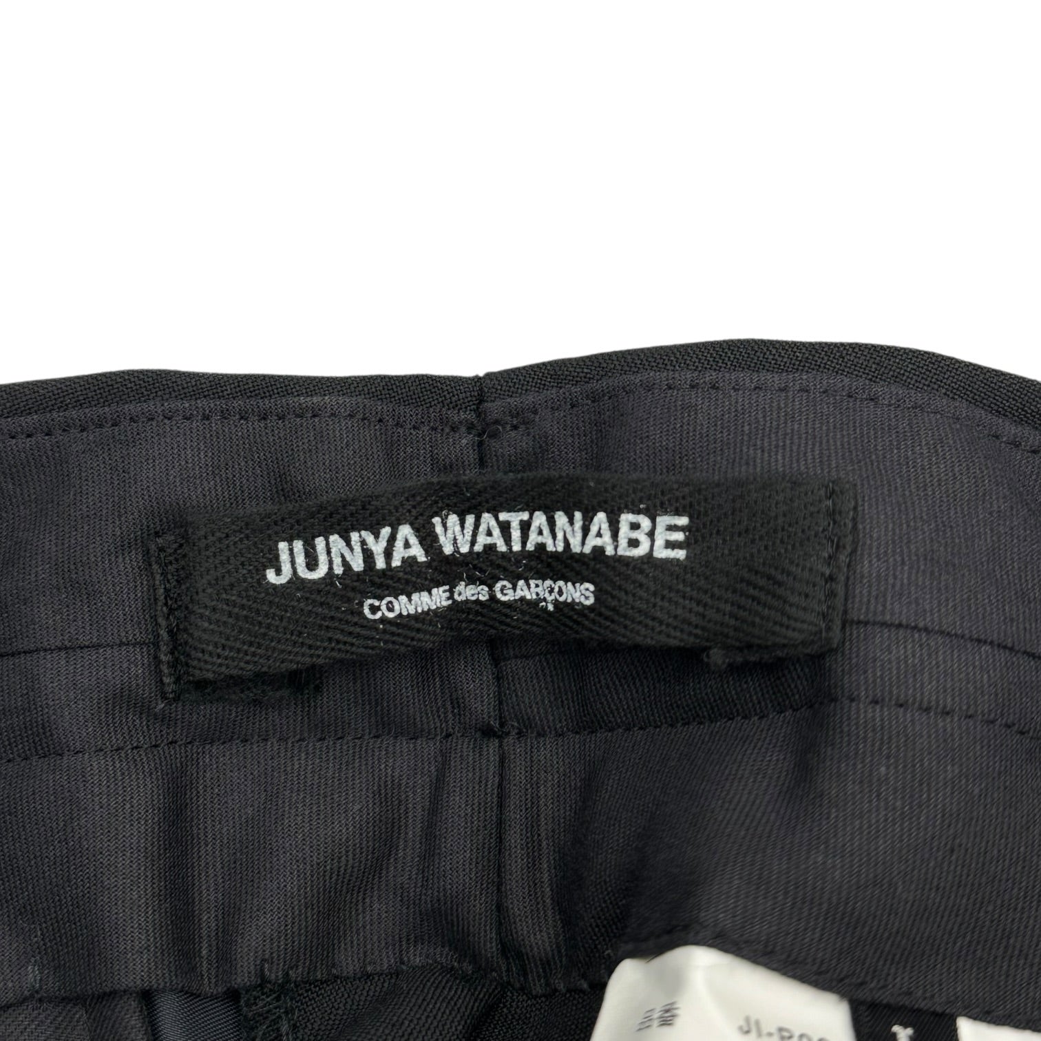 COMME des GARCONS JUNYA WATANABE(コムデギャルソンジュンヤワタナベ) 12SS Short Slacks Shorts with Mohair Blend モヘア混 ショート スラックス ショーツ ハーフパンツ JI-P003 L ブラック AD2011