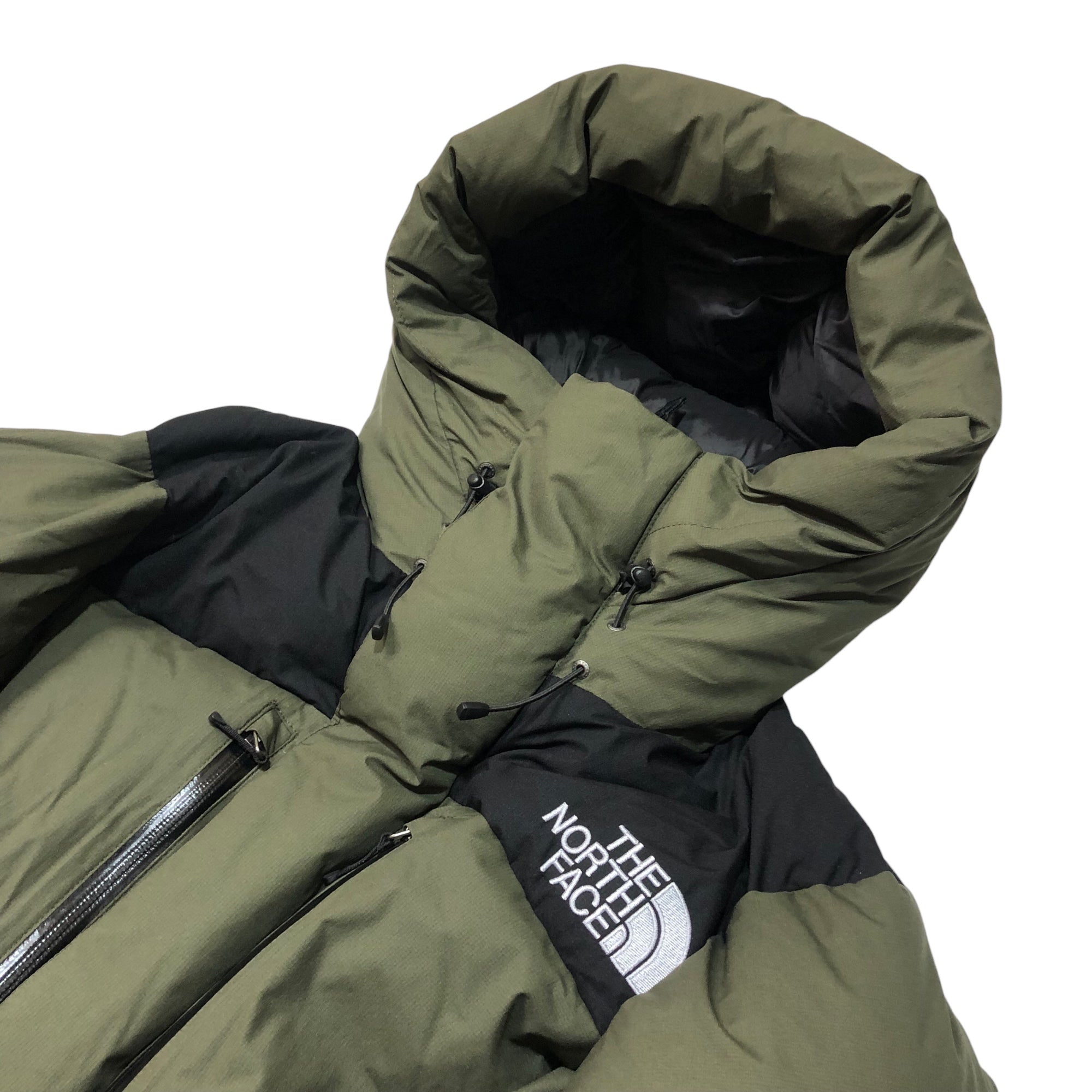THE NORTH FACE(ノースフェイス) BALTRO LIGHT JACKET バルトロライト ダウン ジャケット ND91950 L カーキ×ブラック