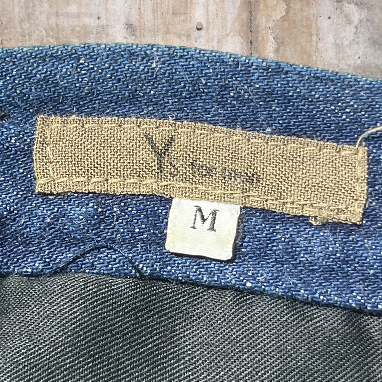Y's for men(ワイズフォーメン) 90's straight denim pants ストレート デニム パンツ ジーンズ M ネイビー 90年代