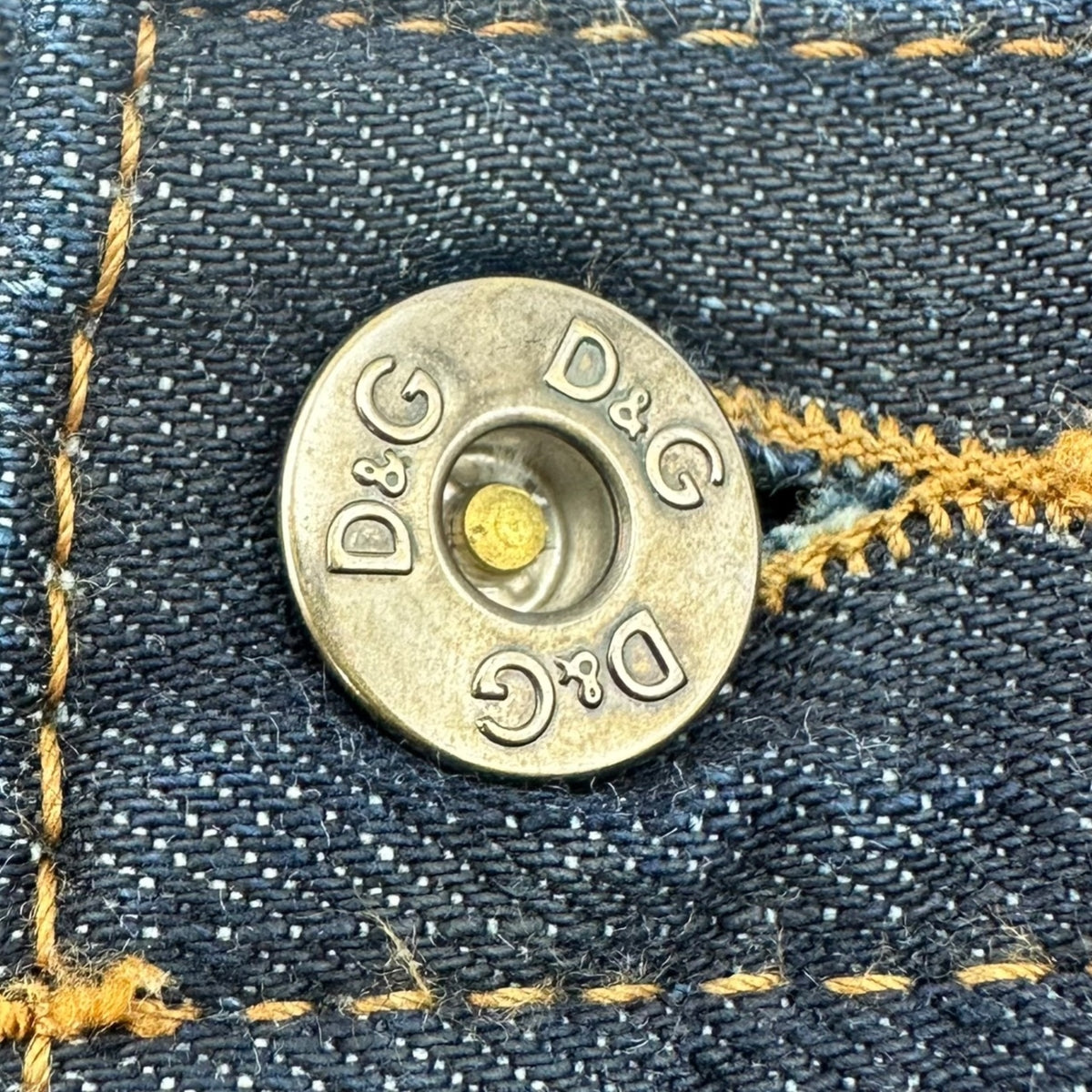 D&G(ディー&ジードルガバドルチェ&ガッバーナ) Straight Denim Pants ストレート デニム パンツ 32 インディゴ