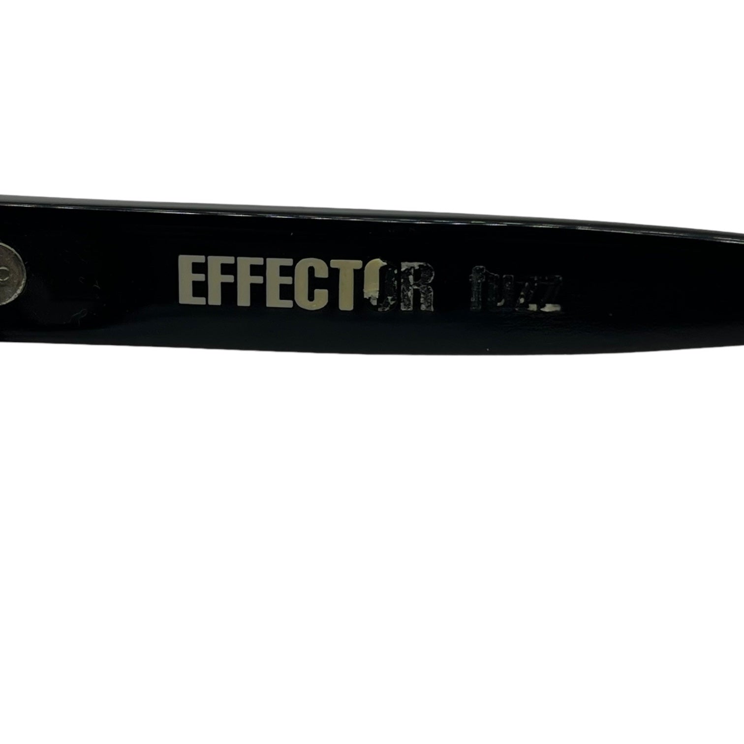 EFFECTOR(エフェクター) FUZZ(ファズ) クリアレンズサングラス ブラックフレーム 名作モデル ブラック×クリア
