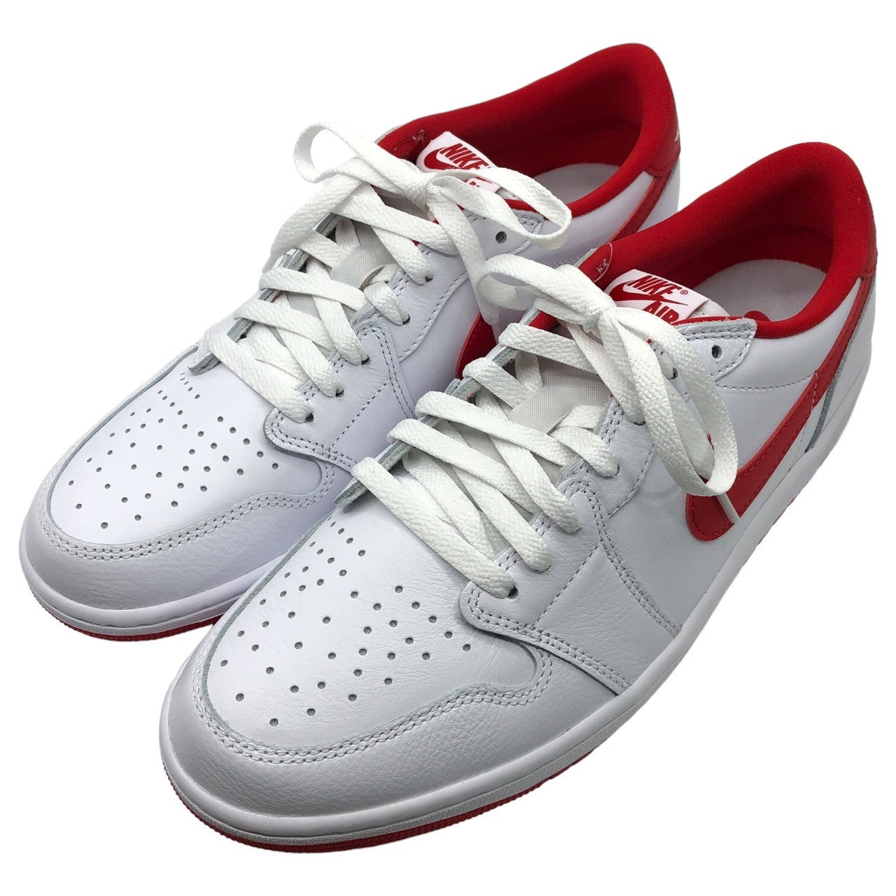 NIKE(ナイキ) Air Jordan 1 Retro Low OG "White and University Red" エア ジョーダン 1 ロー CZ0790-161 29cm ホワイト×レッド ローカット スニーカー