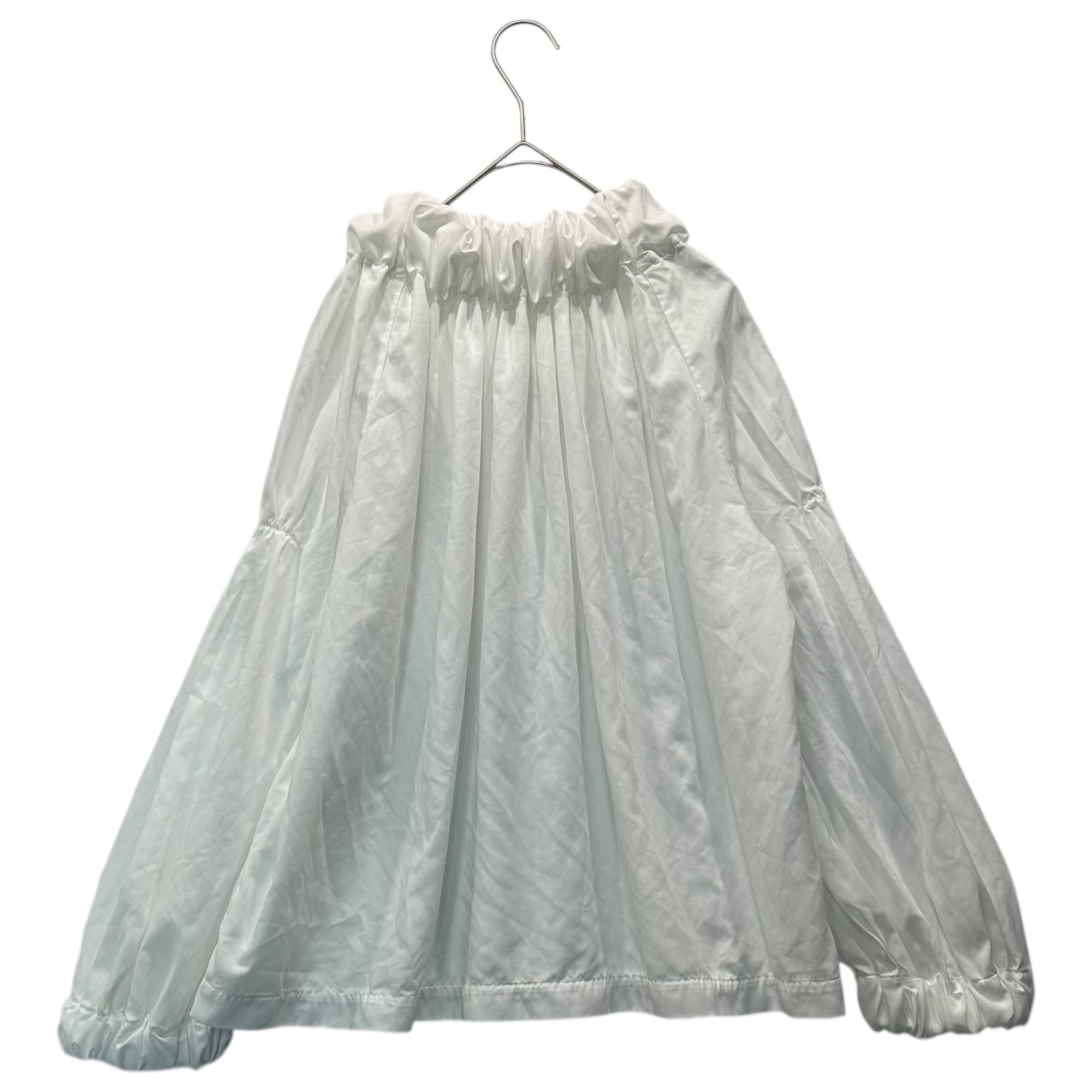 COMME des GARCONS COMME des GARCONS(コムデギャルソンコムデギャルソン) 20SS Balloon Sleeve Clown Gathered Blouse バルーンスリーブ ピエロ ギャザー ブラウス RE-B007 XS ホワイト AD2019
