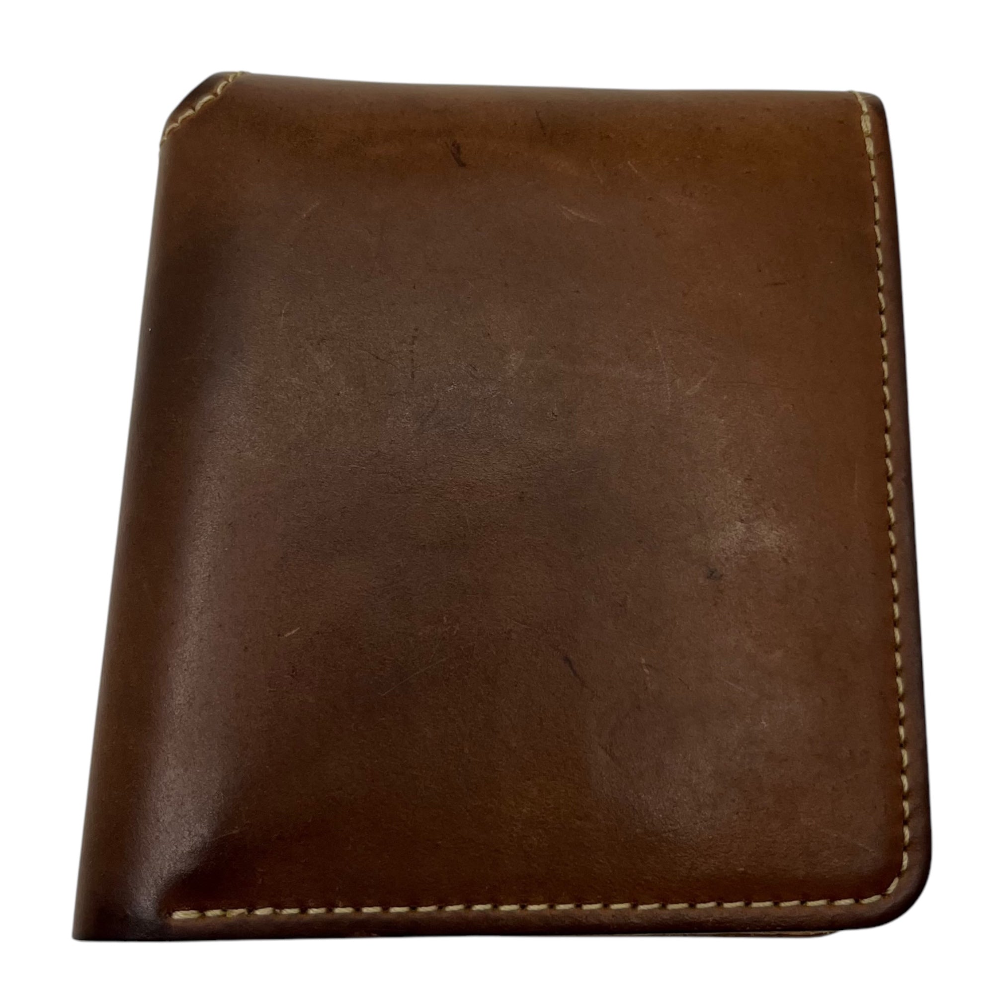 Hender Scheme(エンダースキーマ) wallet cordovan ウォレット コードバン ブラウン 2つ折り財布 コンパクト