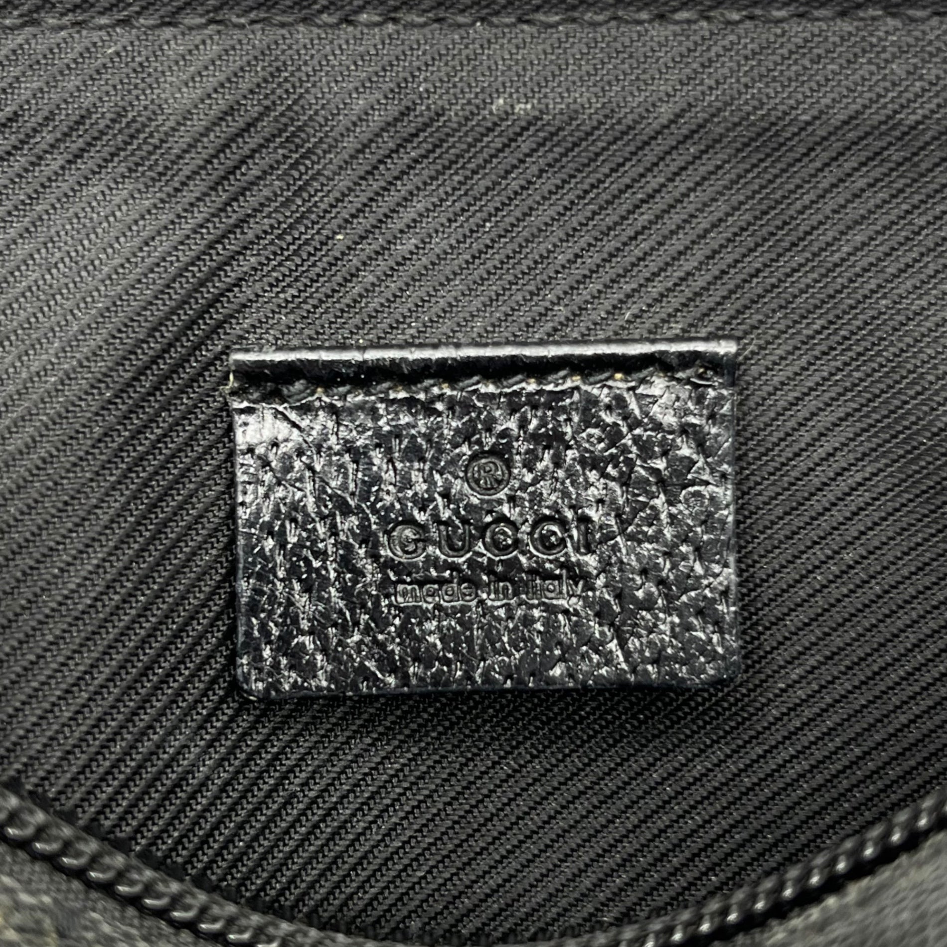 GUCCI(グッチ) GG canvas logo pouch GG キャンバス ロゴ ポーチ 115238 200047 ブラック ケース 化粧ポーチ