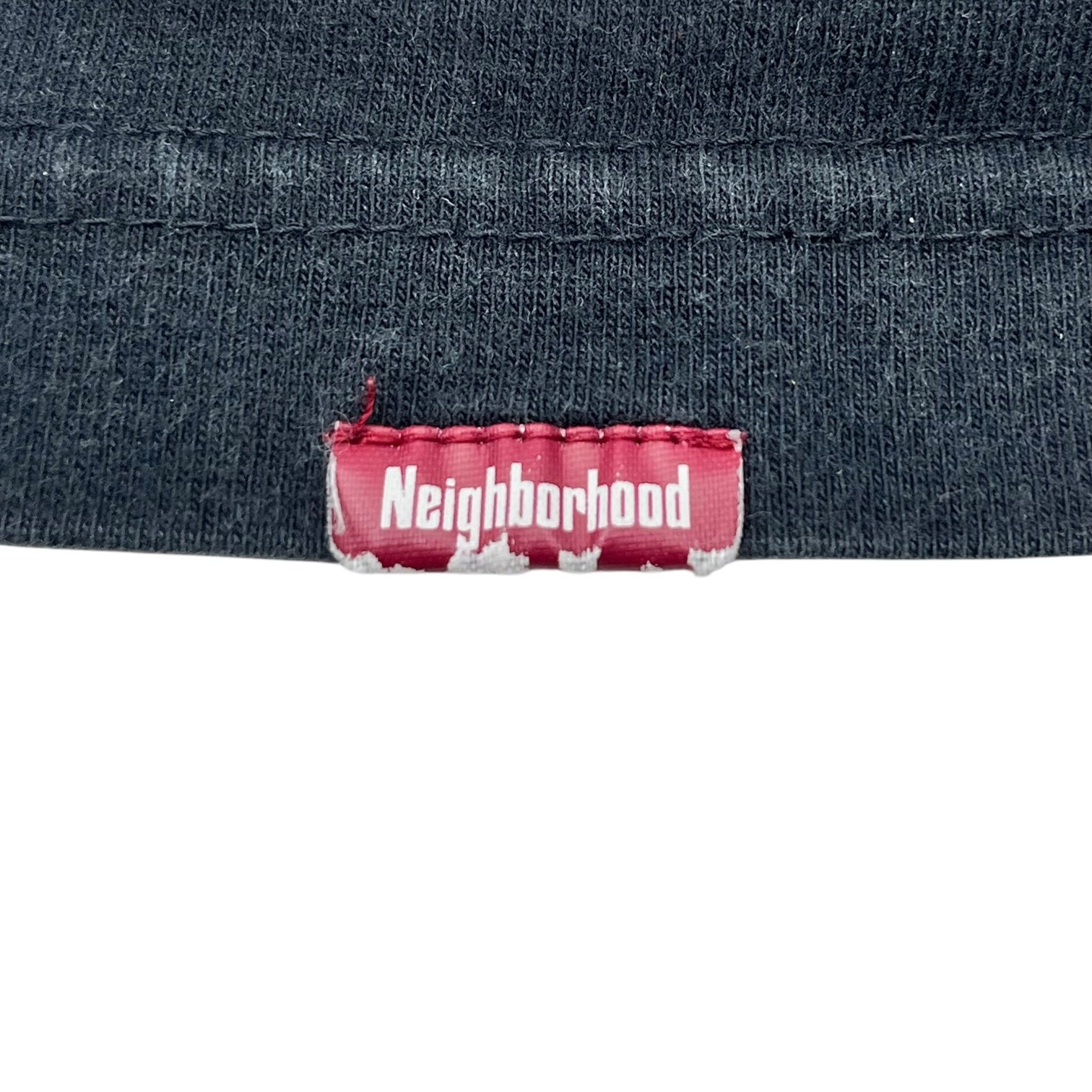 NEIGHBORHOOD(ネイバーフッド) 00's DELUXE PRINT T-SHIRT デラックス プリント Tシャツ 印字消え(S程度) ブラック