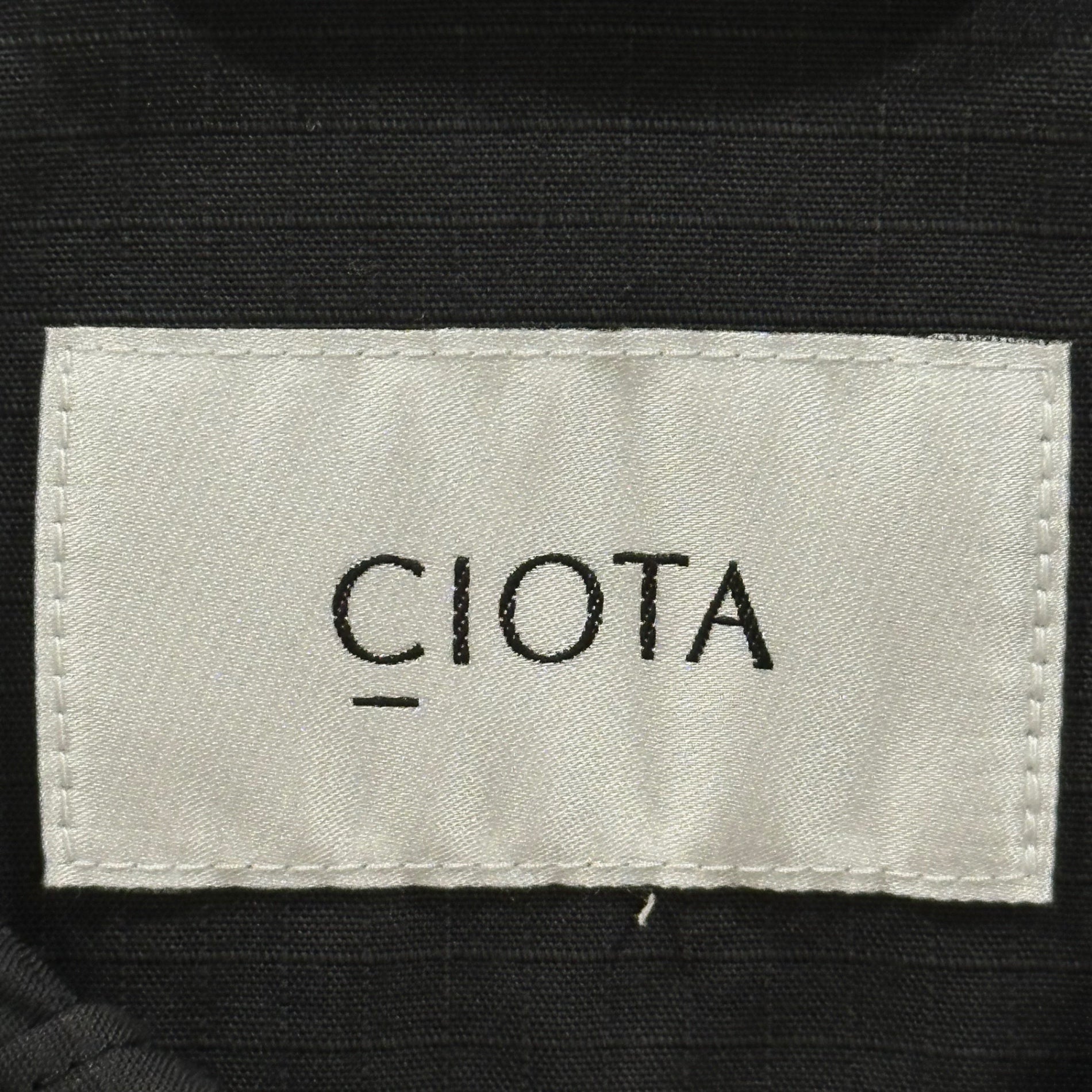 CIOTA(シオタ) LOFTMAN別注 Suvin Cotton Weather Jungle Fatigue Jacket スビンコットン ウェザー ジャングル ファティーグ ジャケット JKLM-120M 5 ブラック ミリタリー