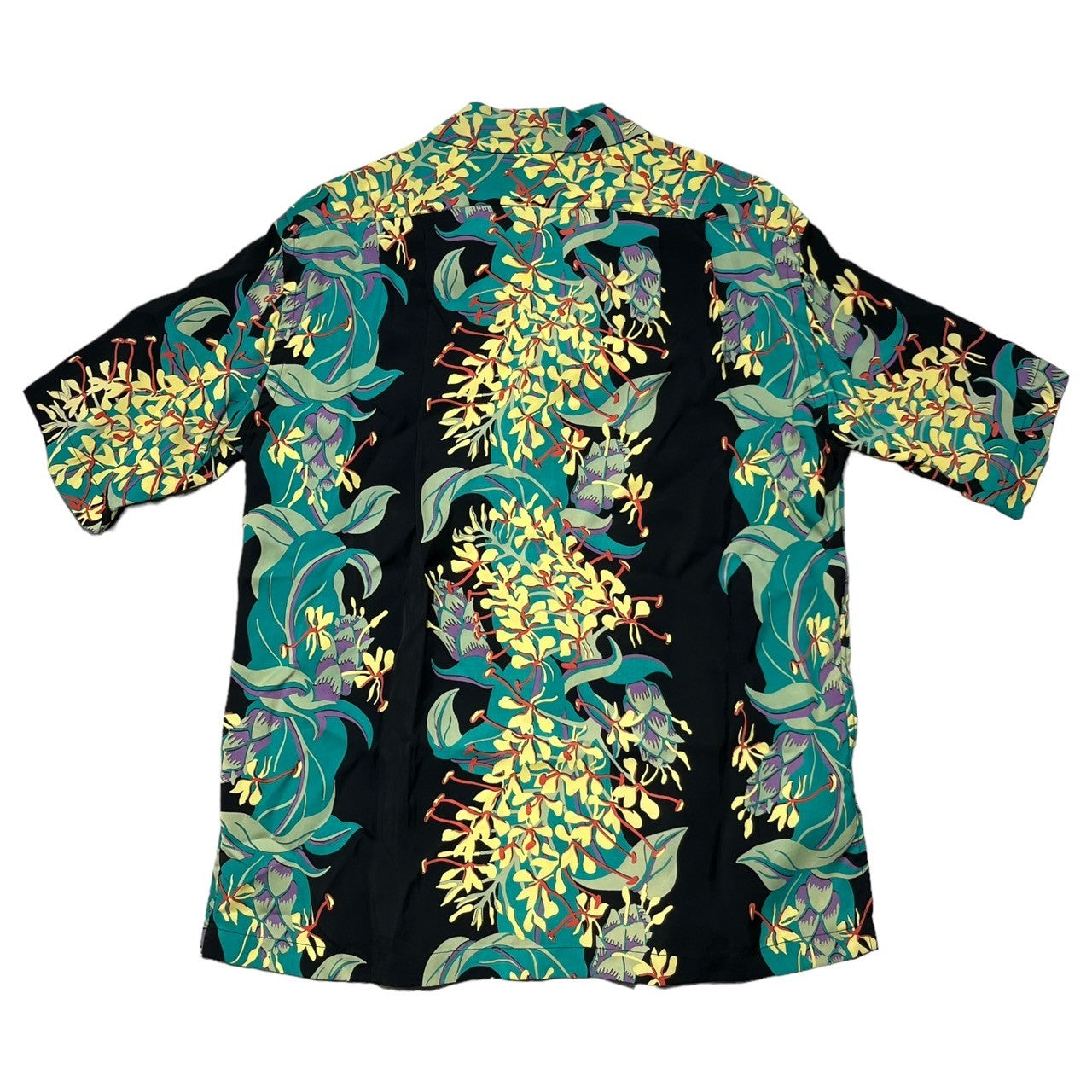 SUN SURF × SANCA (サンサーフ東洋×サンカ) All-over pattern aloha shirt 総柄アロハシャツ 2(M) グリーン