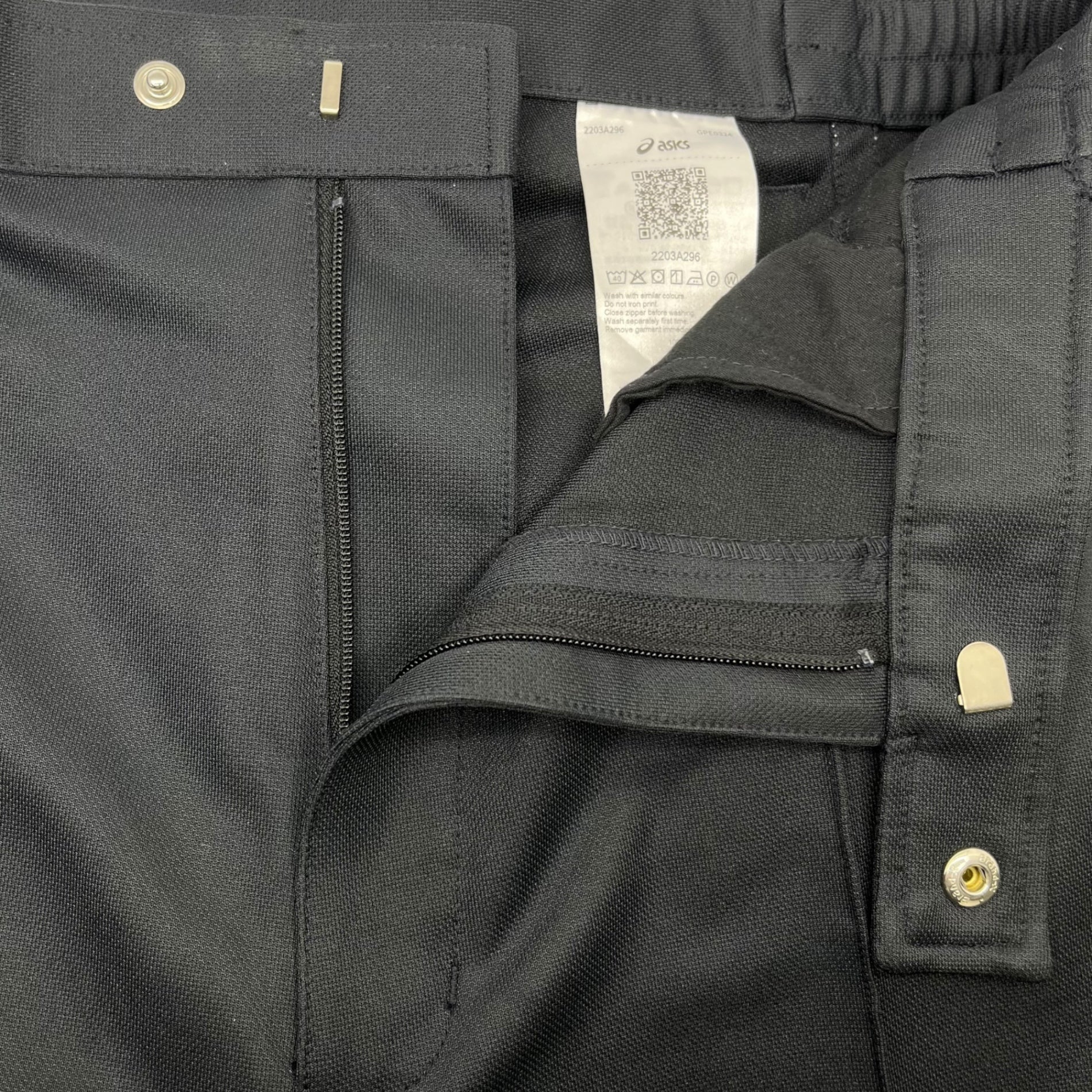 ASICS NOVALIS×Kiko Kostadinov Studio((アシックスノバリス×キココスタディノフスタジオ) STYRAX TRACK PANTS スティラックス トラック パンツ 2203A296 XS ブラック ジャージ