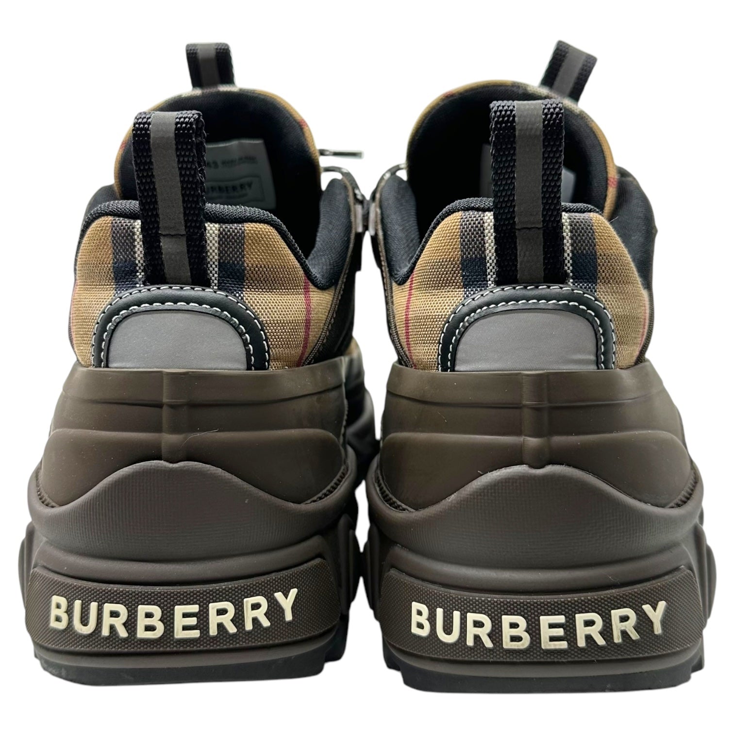 BURBERRY(バーバリー) ARTHUR アーサー 厚底 スニーカー 8048161 43(27.5cm程度) ブラウン 箱付