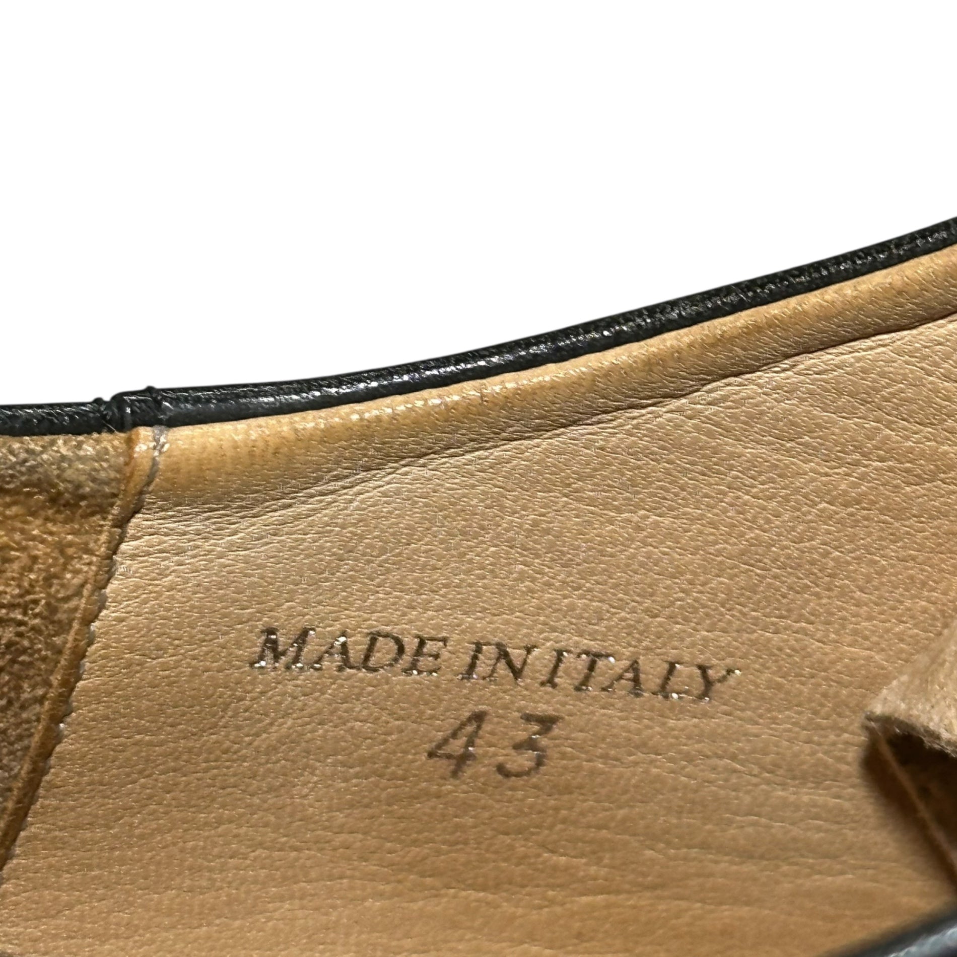 MAISON MARGIELA(メゾンマルジェラ) Tabi Babouche 足袋 バブーシュ レザー スリッポン 42(27.0cm程度) ブラック