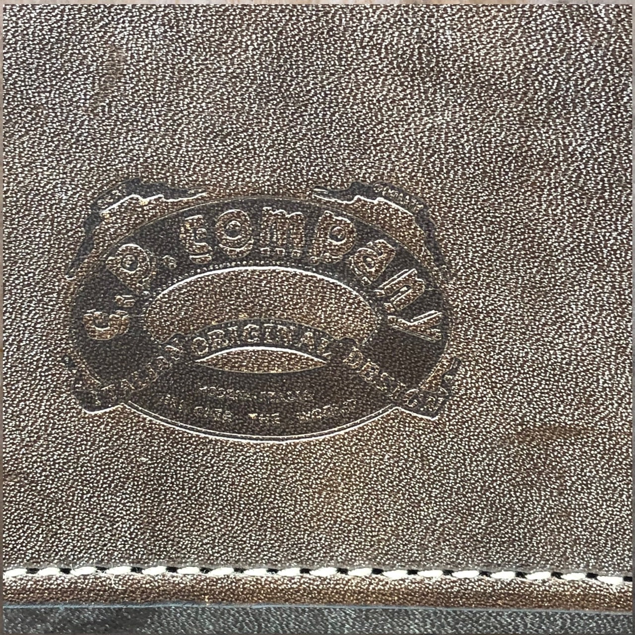 C.P. Company(シー ピー カンパニー) 90'sブライドルレザーショルダーバッグ ブラウン