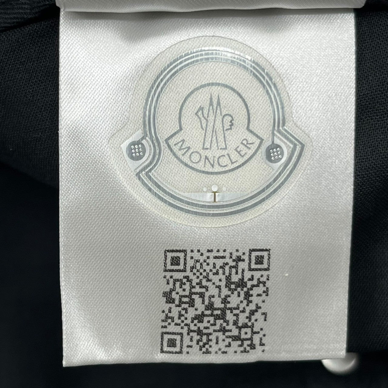 MONCLER(モンクレール) Cotton Gabardine Logo Baseball Cap コットン ギャバジン ロゴ ベースボール キャップ C-A9CO-23-15750 FREE(UNISEX) ブラック