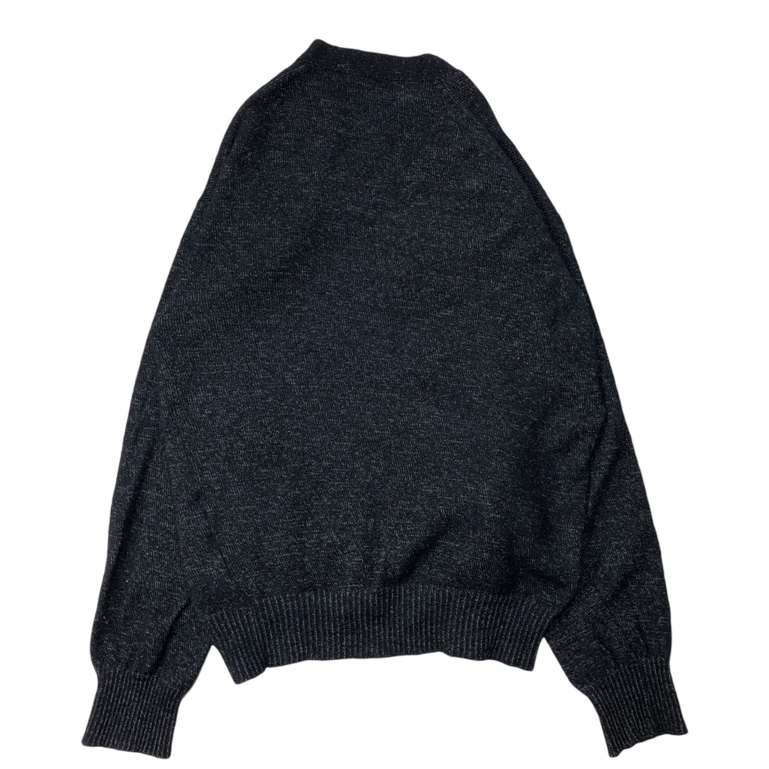 COMME des GARCONS HOMME(コムデギャルソンオム) 80's oversized wool cardigan オーバーサイズ ウール カーディガン 本人期 HN-070090 表記無し(FREE) ダークネイビー 80年代 初期 川久保玲 ニット