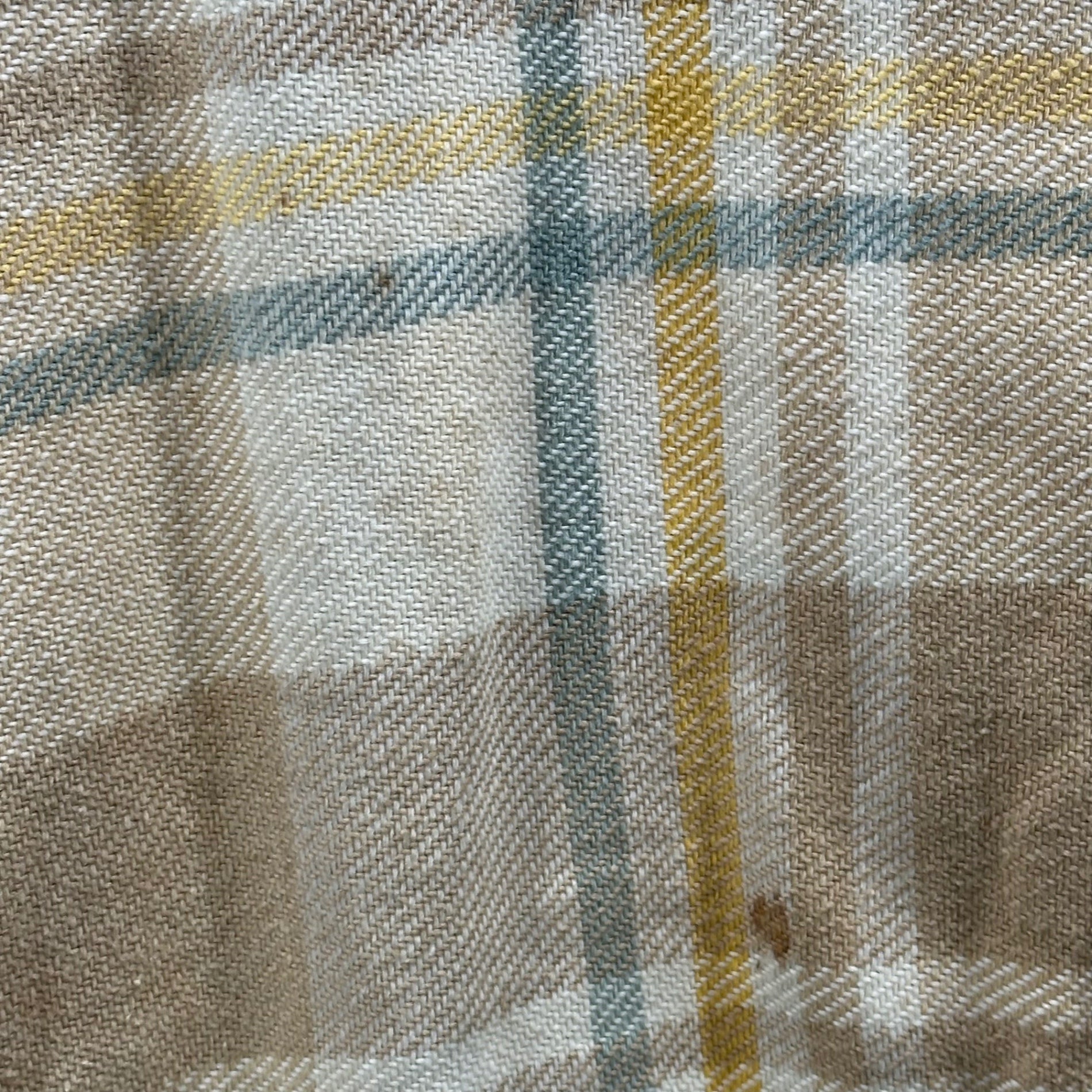 Pilgrim(ピルグリム) 1950's Cotton flannel shirt コットン フランネル シャツ 表記無(M程度) ベージュ 50年代 ヴィンテージ チェック