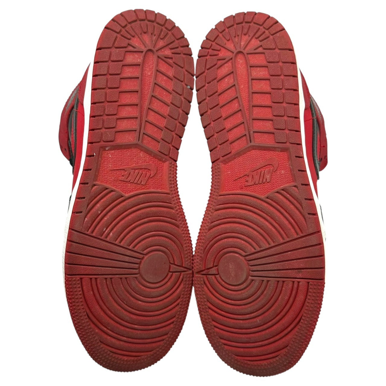 NIKE(ナイキ) AIR JORDAN 1 MID GYM RED BLACK (GS) エアジョーダン1 ミッド "ジム レッド ブラック” 554725-610 24cm ブラック×レッド ハイカット スニーカー