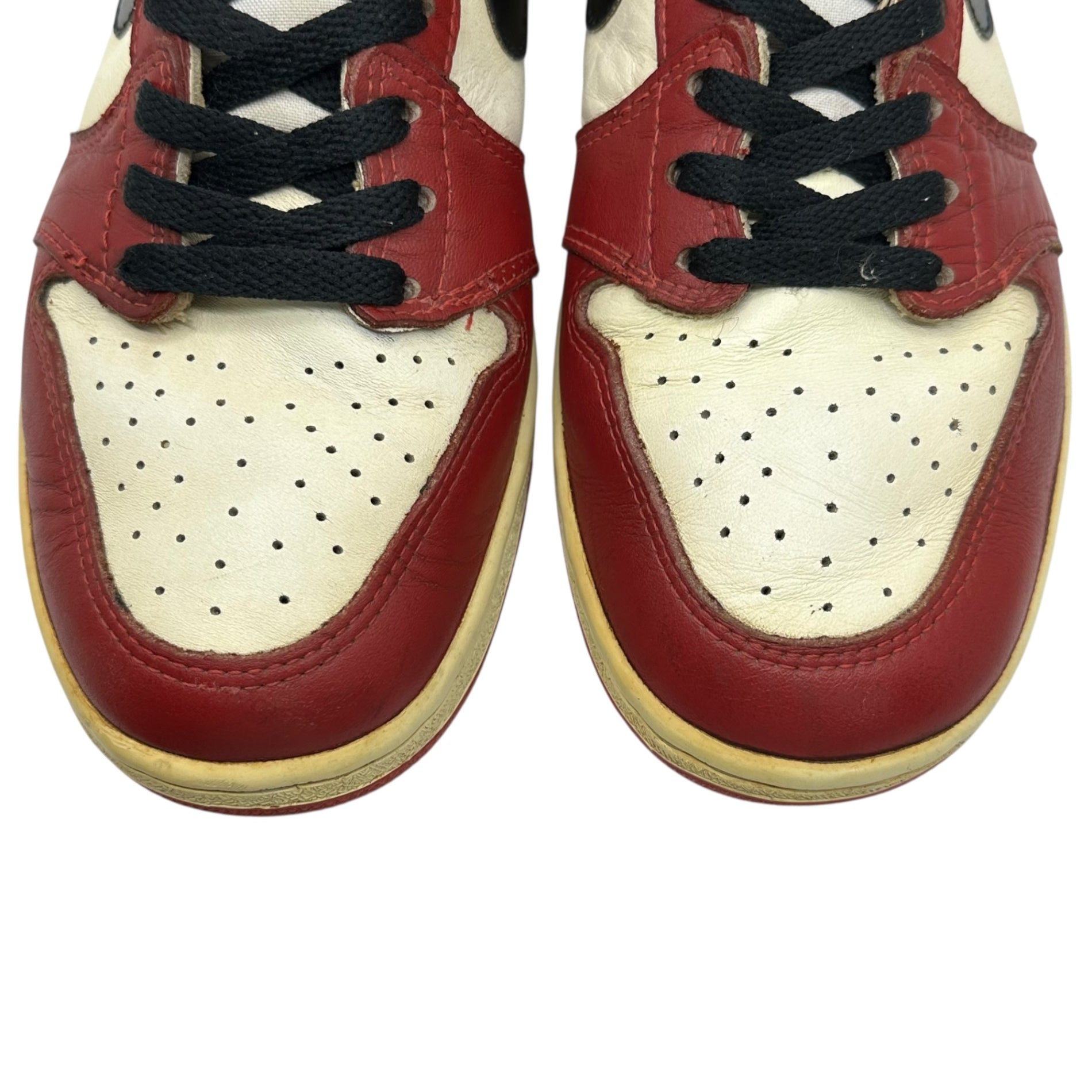 NIKE(ナイキ) 1985 AIR JORDAN 1 ”CHICAGO” エアジョーダン 1 シカゴ オリジナル 850810TH 9 1/2(27.5cm) レッド×ホワイト 1985年製 ヴィンテージ オリジナル ハイカット スニーカー