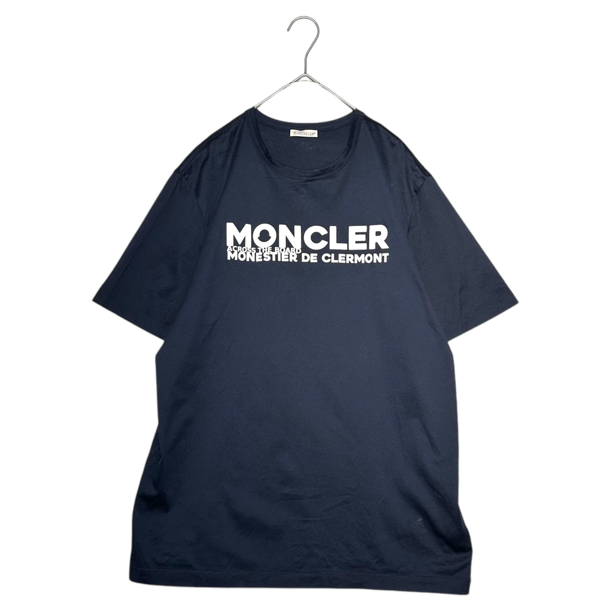 MONCLER(モンクレール) MONESTIER DE CLERMONT Rubber Logo Print T 