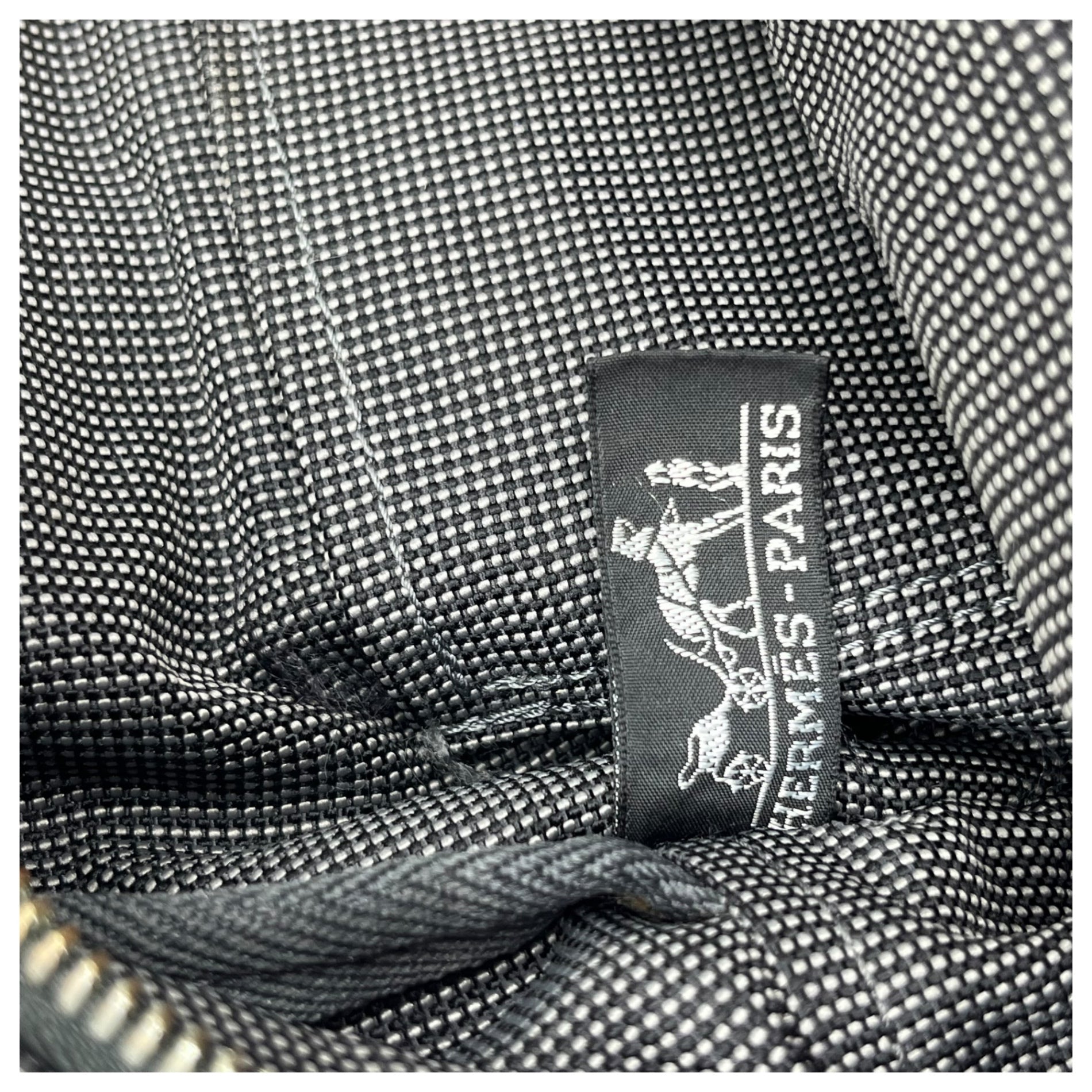 HERMES(エルメス) Her Line Ad PM ールライン サック アド PM グレー リュックサック バックパック キャンバス バッグ