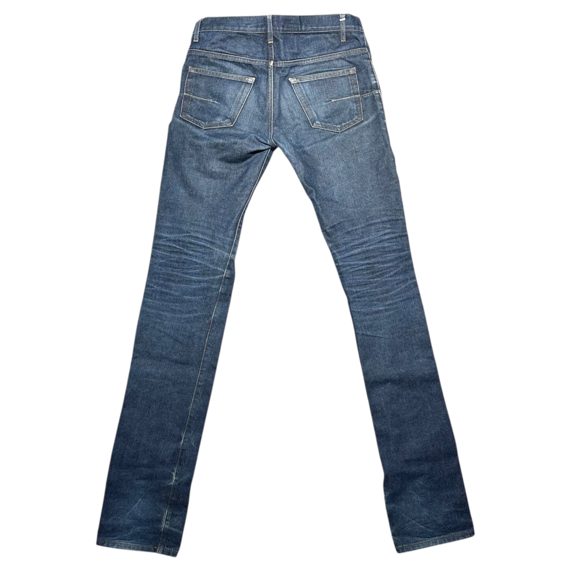 Dior HOMME(ディオールオム) Super Long Denim Skinny Pants スーパーロング デニム スキニー パンツ 29 インディゴ