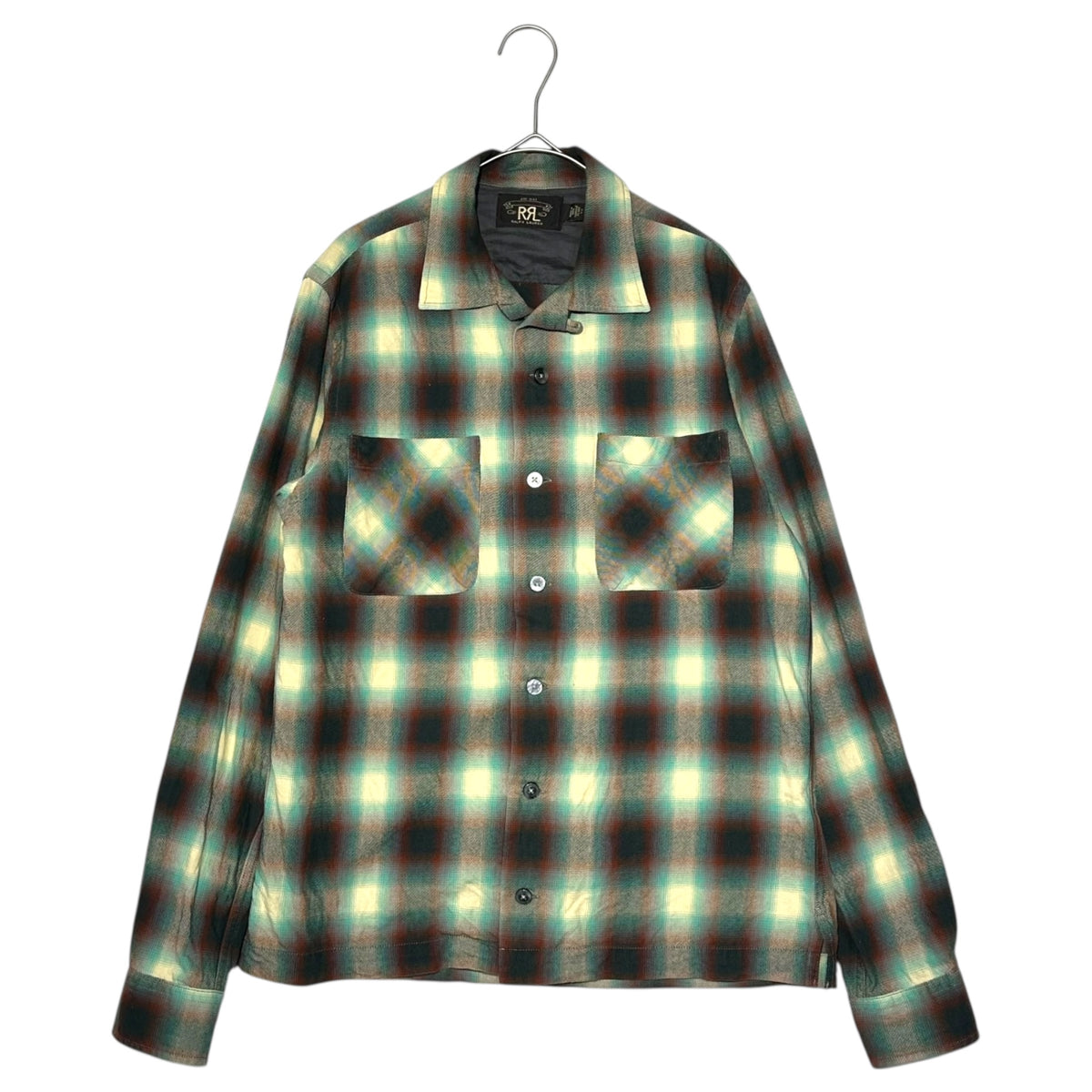 RRL(ダブルアールエル) Towns Camp L/S Sport Shirt オンブレ チェック 