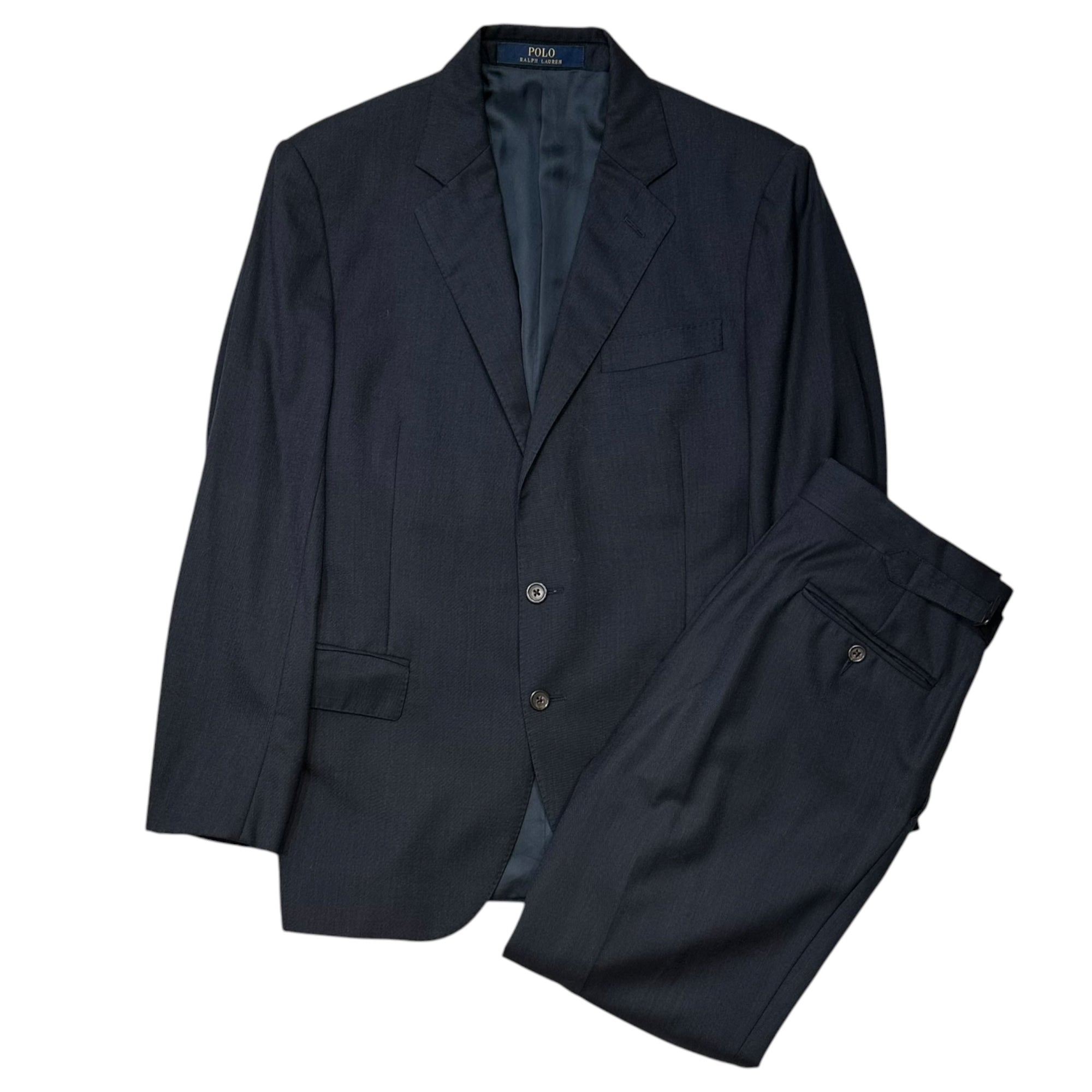 POLO RALPH LAUREN(ポロラルフローレン) Set-Up Suit セットアップ スーツ 200013118 38S ネイビー テーラード ジャケット スラックス