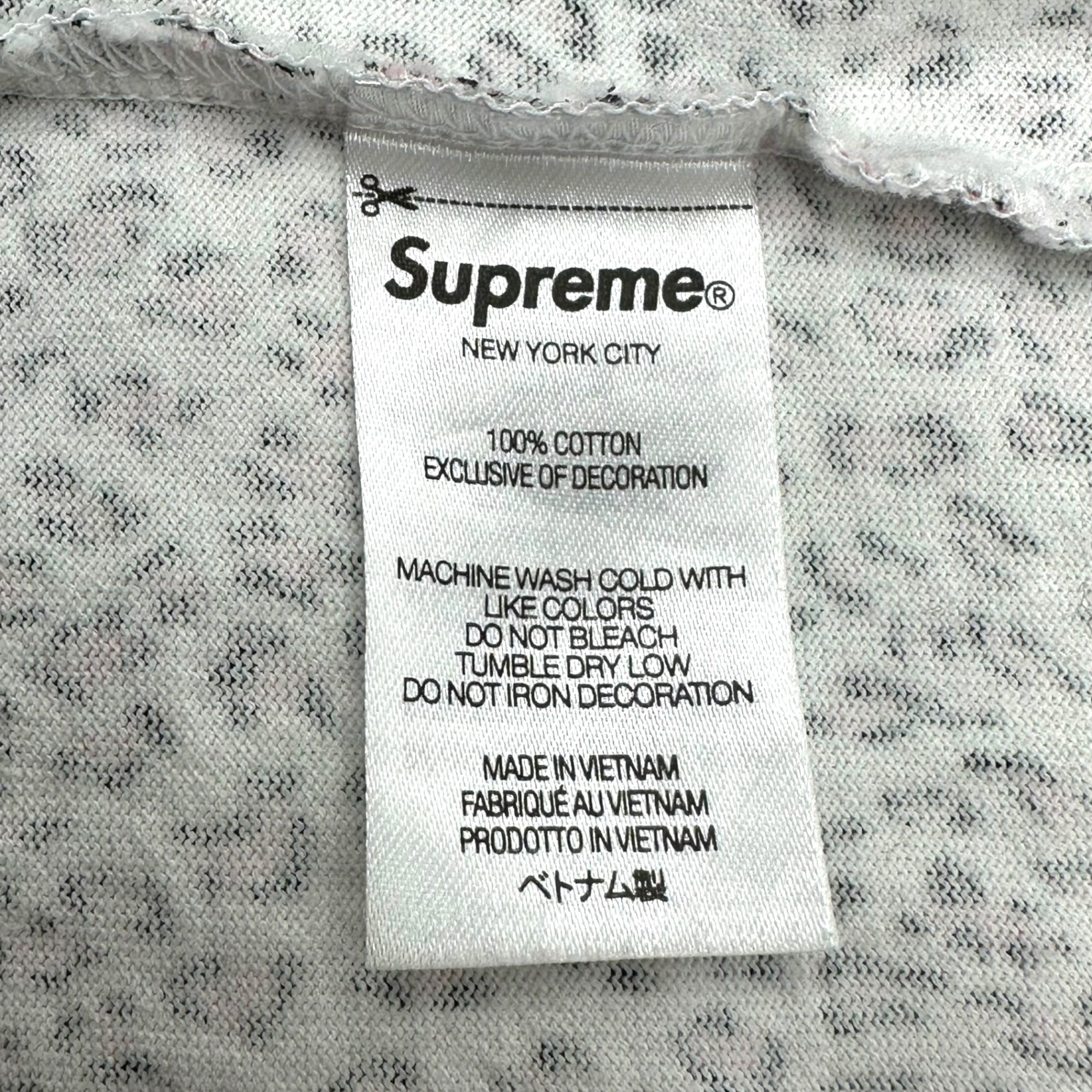 SUPREME(シュプリーム) 22SS Small Box Tee "Pink Leopard" スモール ボックス ロゴ Tシャツ レオパード L ホワイト×ピンク