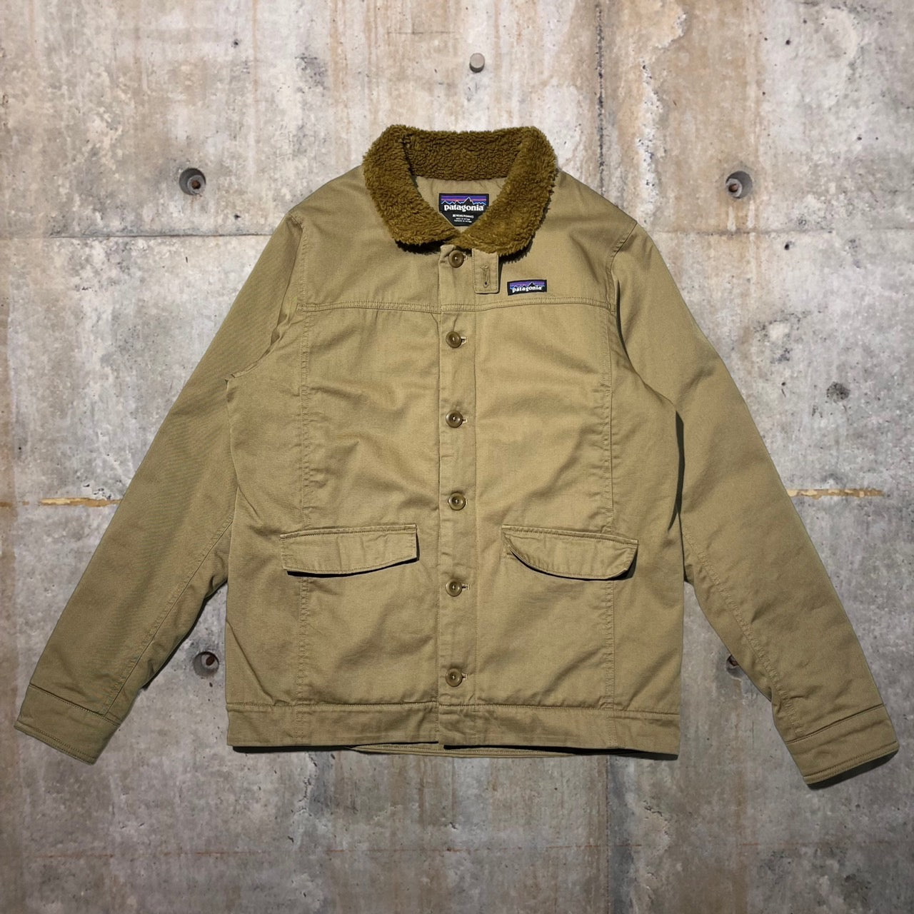 Patagonia(パタゴニア) 21AW Maple Grove Deck Jacket/メープル・グローブ・デック・ジャケット/裏ボアジャケット 26996 F21 M カーキ(ベージュ)
