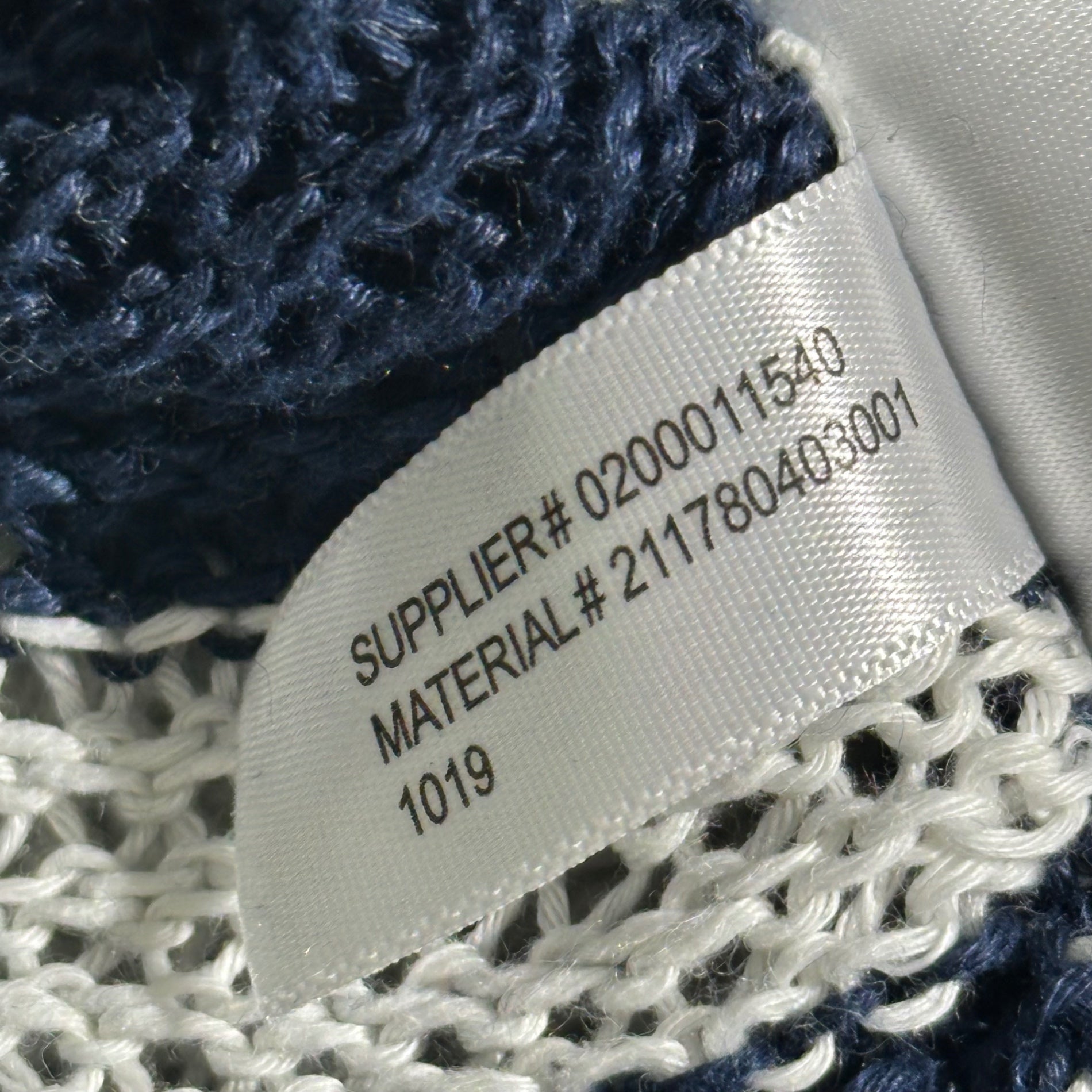 POLO RALPH LAUREN(ポロラルフローレン) Border mesh linen knit ボーダー メッシュ リネン ニット 0200011540 S ホワイト×ネイビー