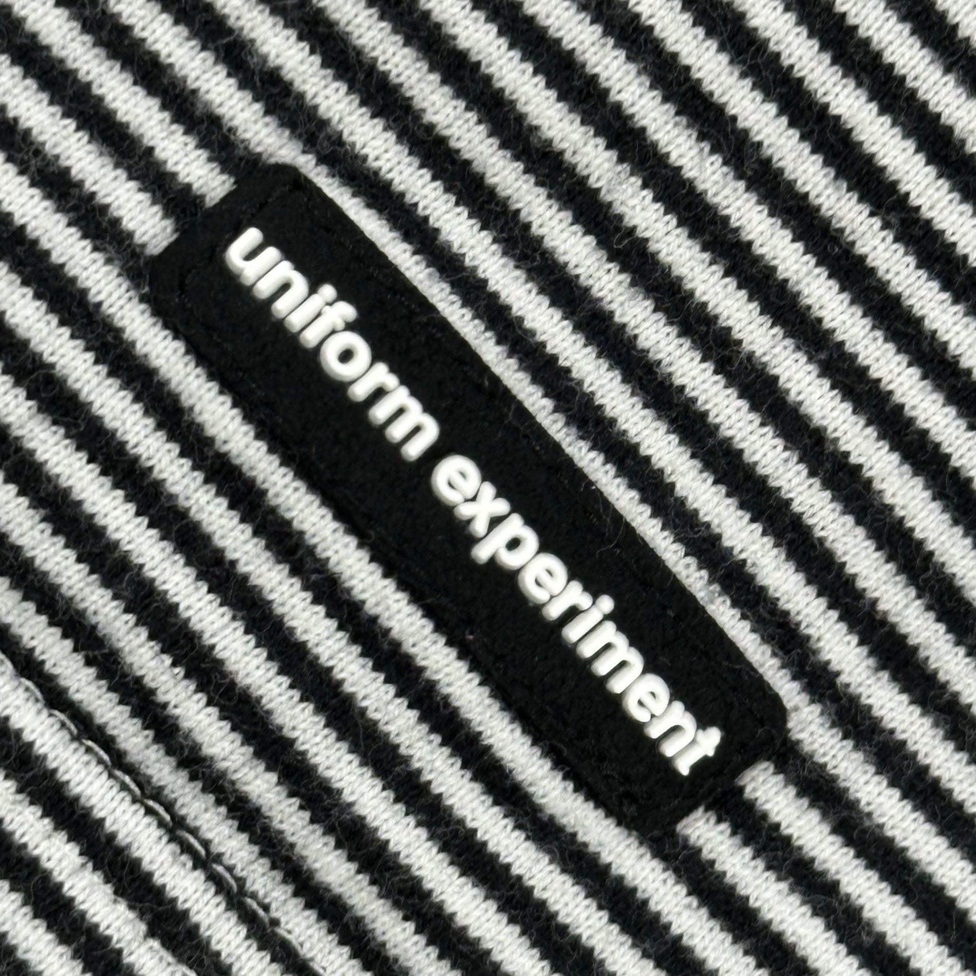 uniform experiment(ユニフォームエクスペリメント) Striped Pocket T-shirt ペンキ ボーダー ポケット Tシャツ UE-210063 4 ネイビー×ホワイト