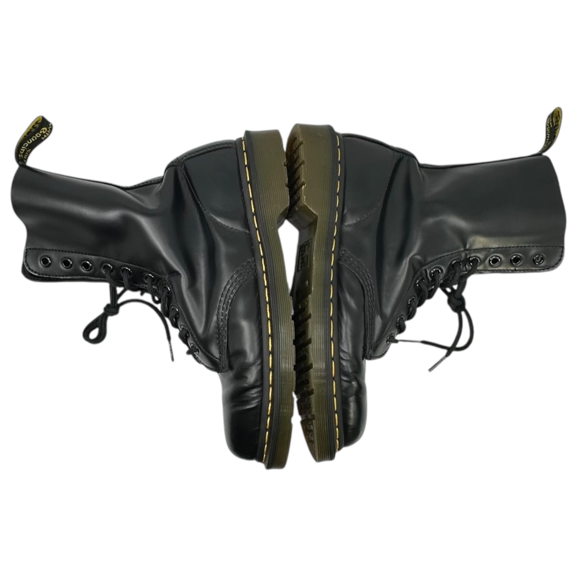 DR.MARTENS(ドクターマーチン) 10 Hole Boots 10 ホール ブーツ 1490 8(26cm程度) ブラック ロング レースアップ レザー ブーツ